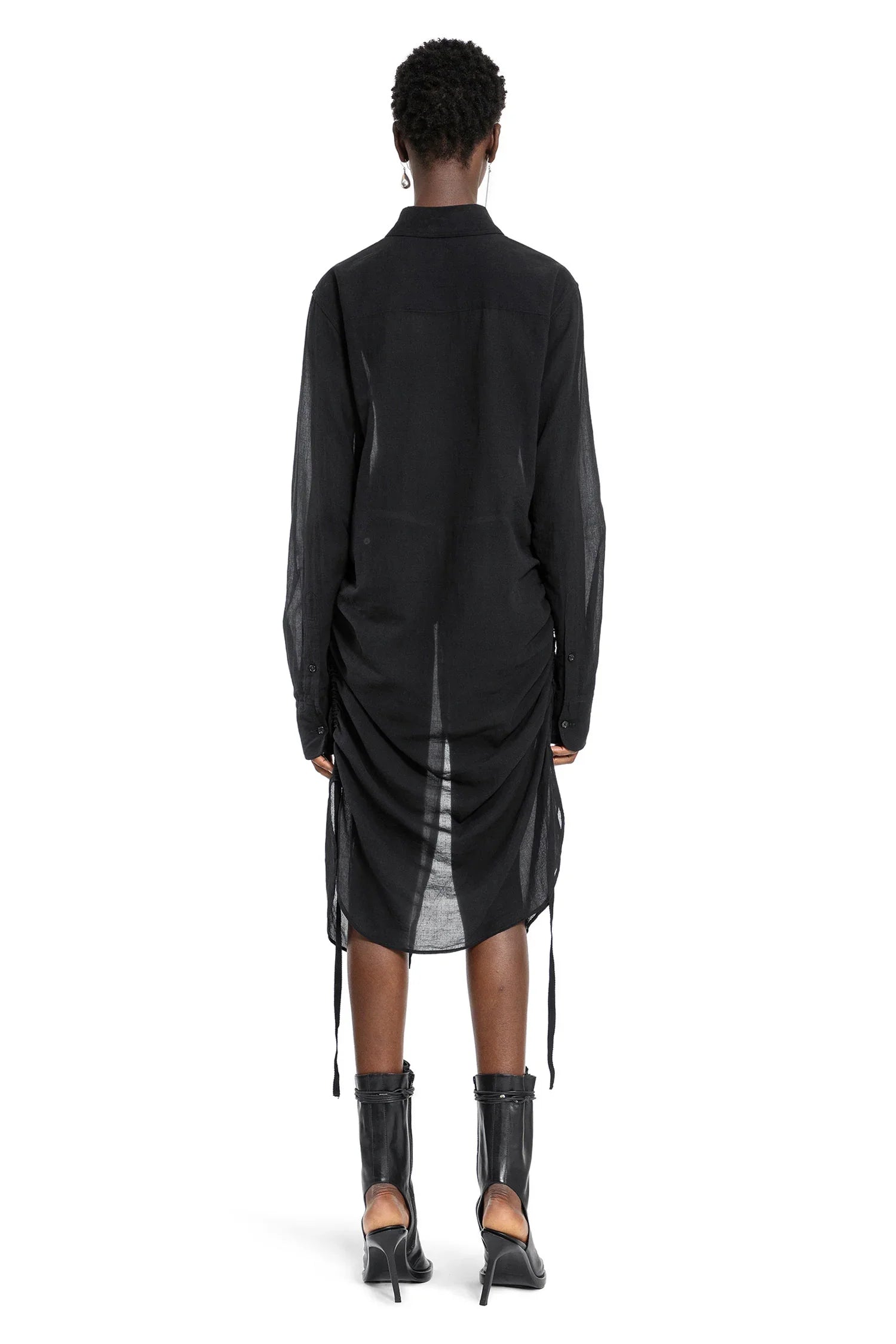 Sandrina High-Comfort Shirt in Cotton Chiffon - Antonioli.eu