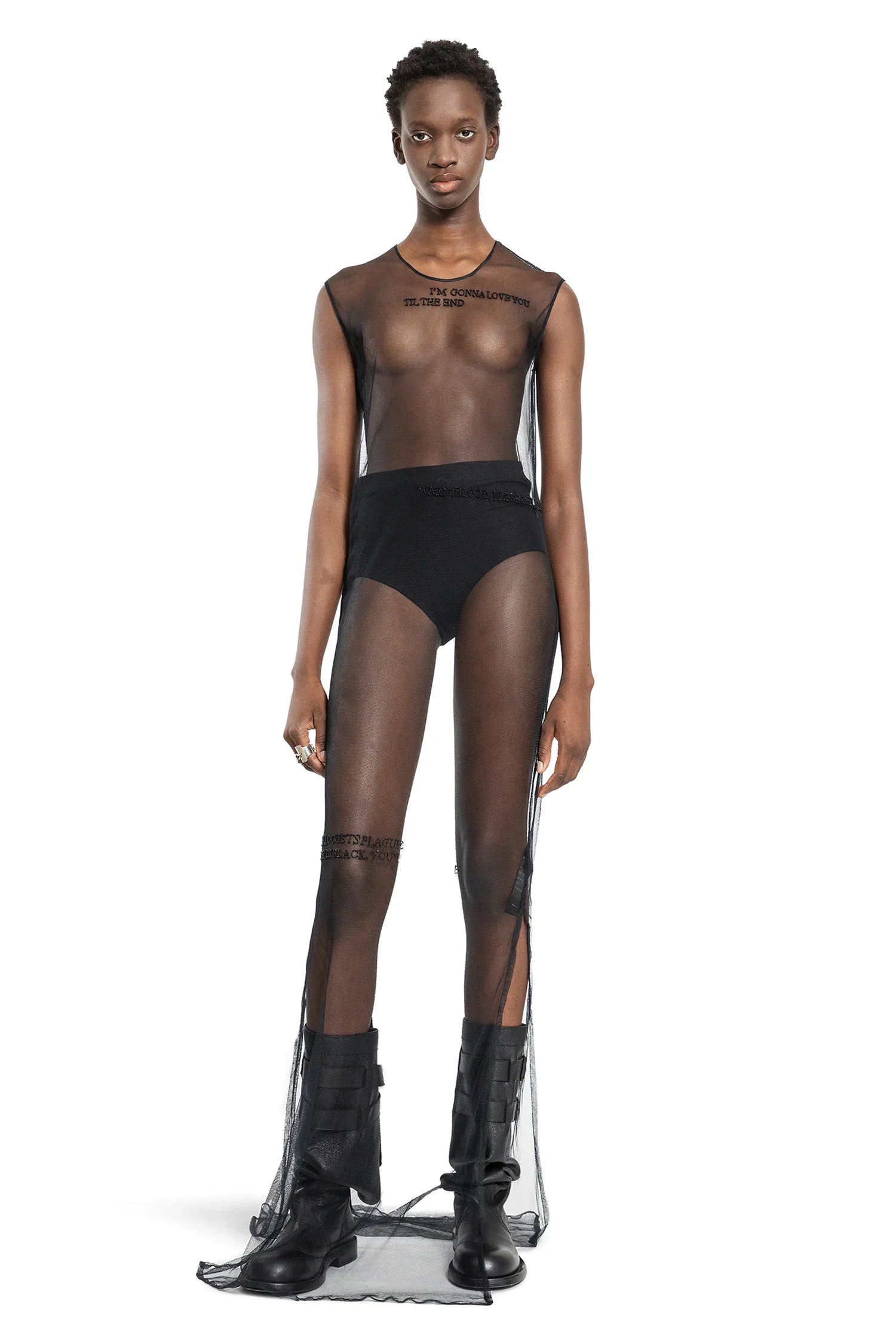 Seda ''Till The End'' Sleeveless Tulle Dress - Antonioli.eu