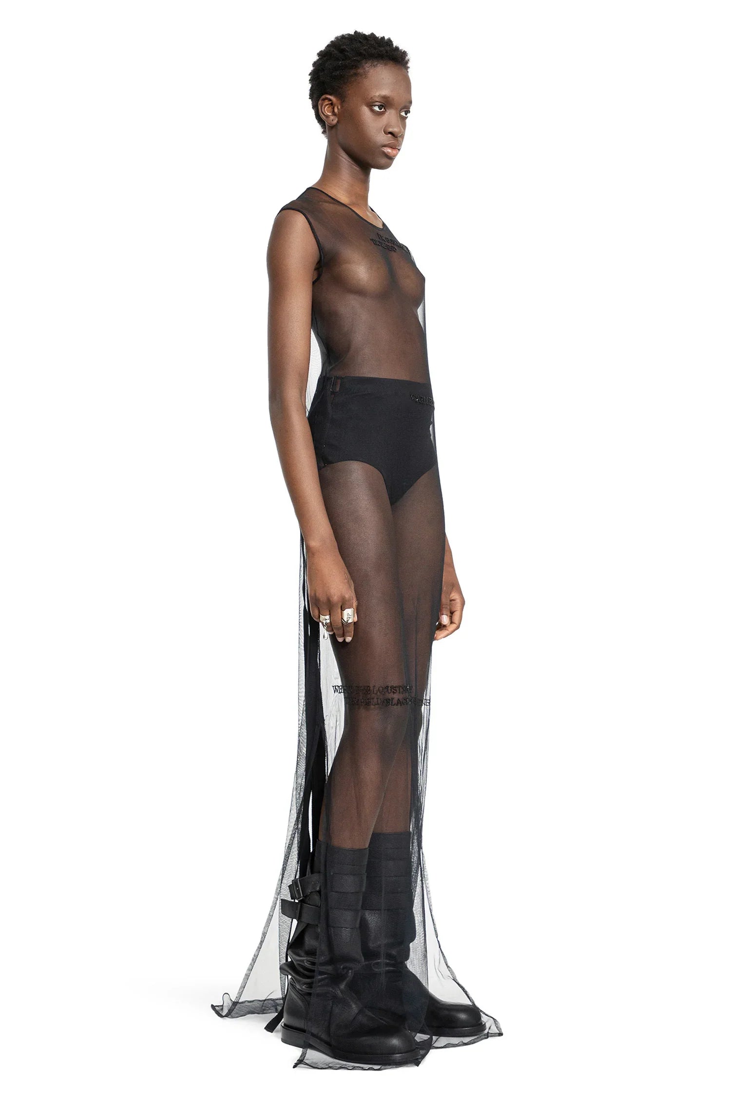 Seda ''Till The End'' Sleeveless Tulle Dress - Antonioli.eu