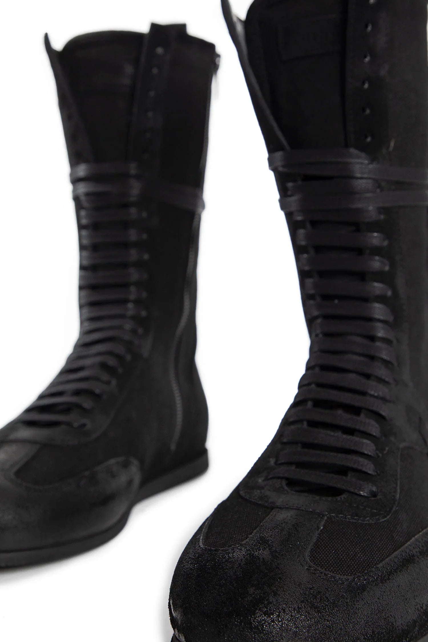 Fides soft high-top boxing sneakers - Antonioli.eu