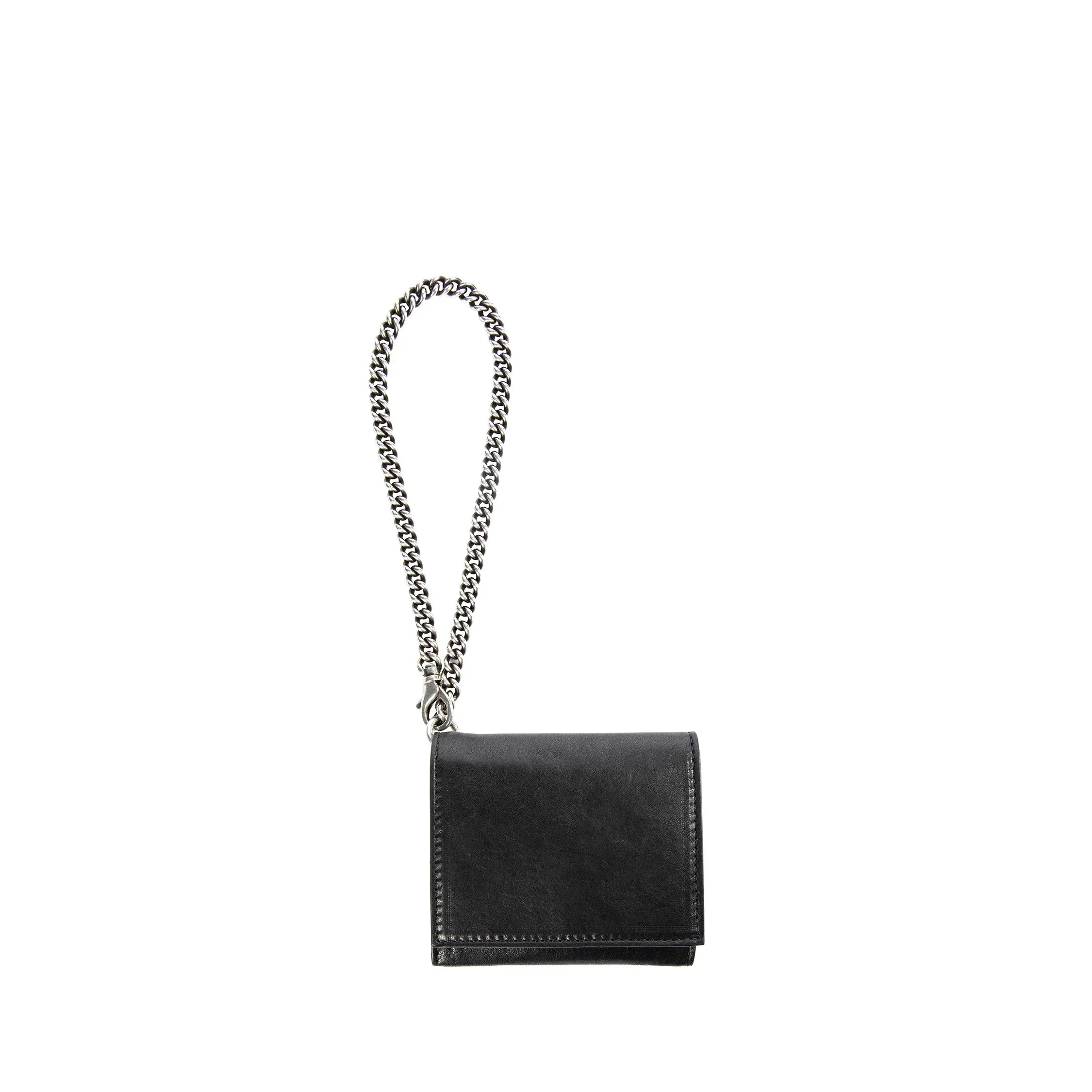 ANN DEMEULEMEESTER MAN BLACK WALLETS & CARDHOLDERS - Antonioli.eu