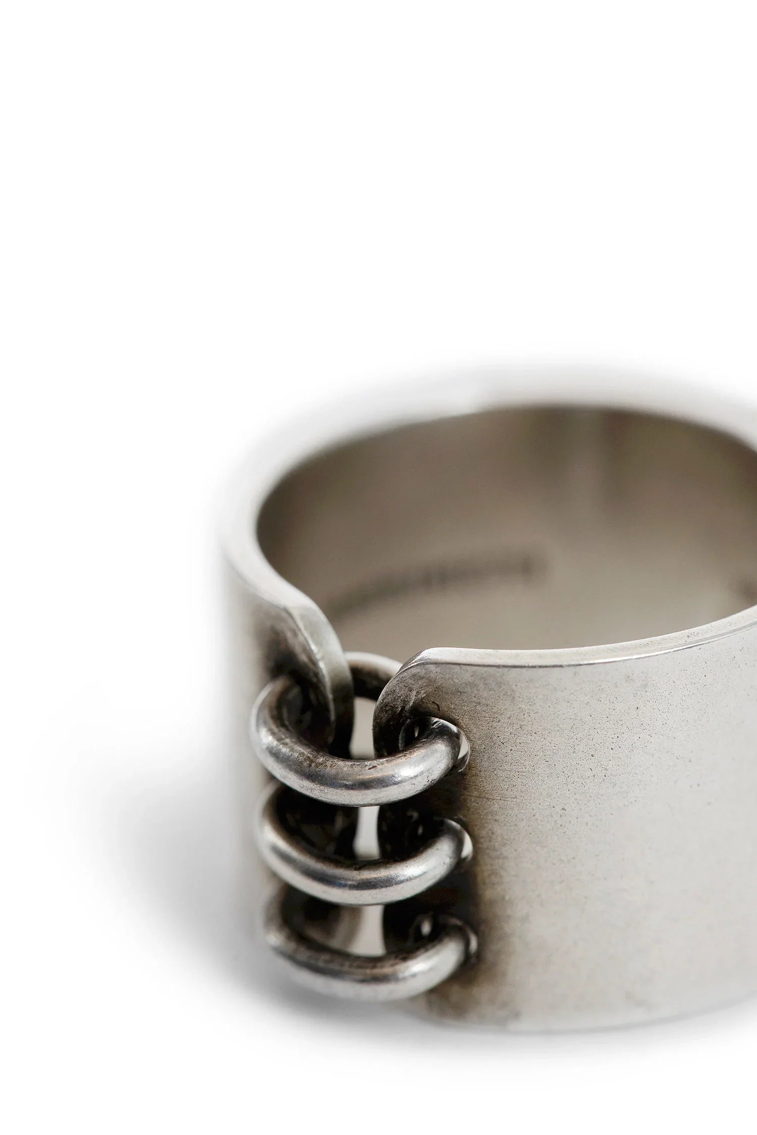 Aurelie lock ring with pearl - Antonioli.eu