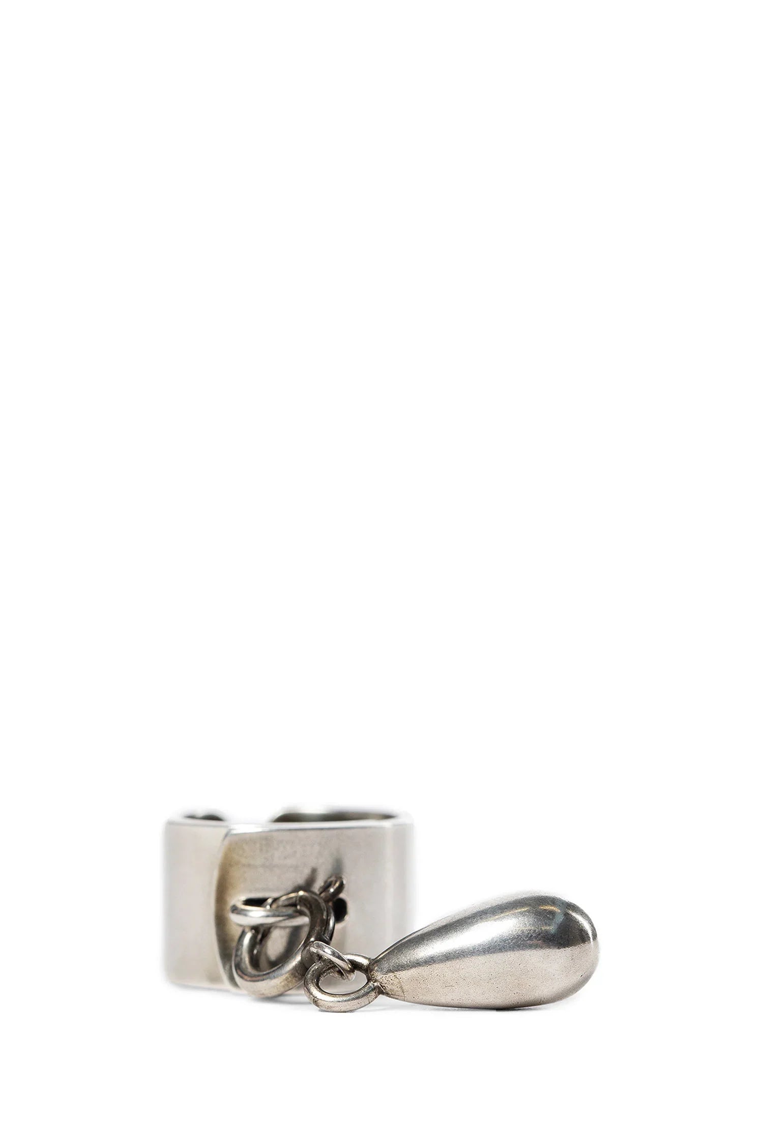 Aurelie lock ring with pearl - Antonioli.eu