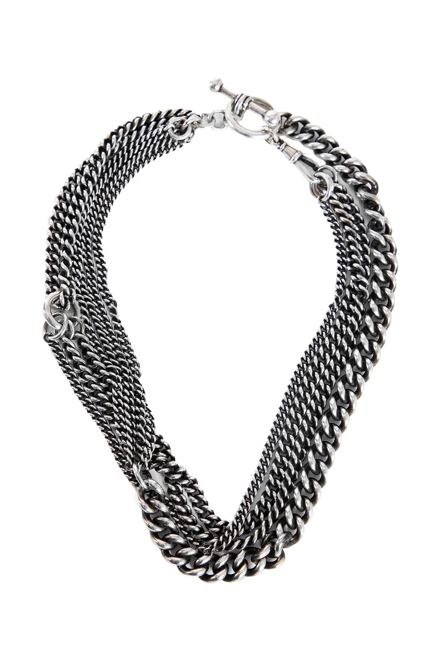 Rea multi chain necklace - Antonioli.eu