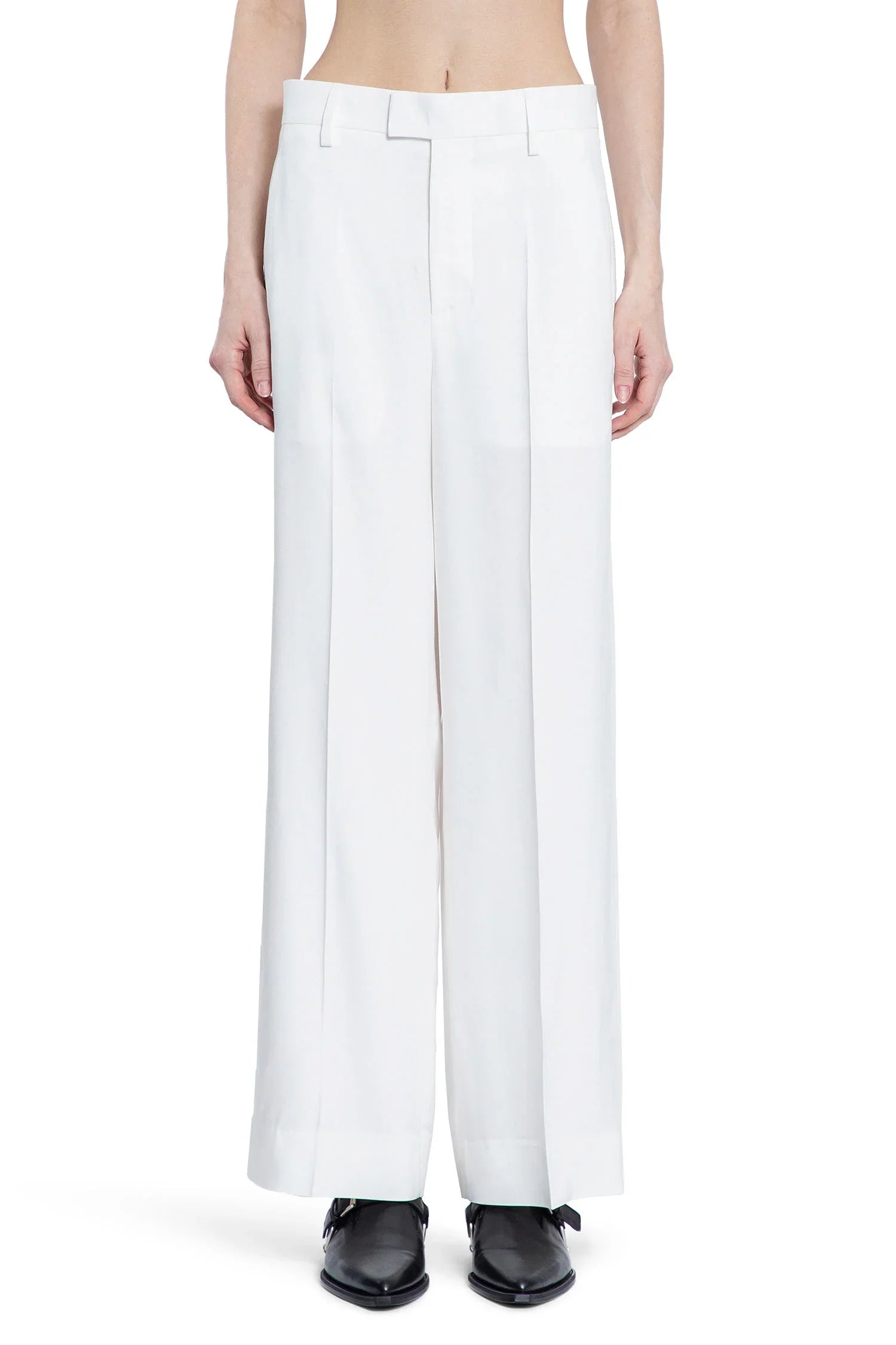 Elfi Trousers in Viscose Calico - Antonioli.eu