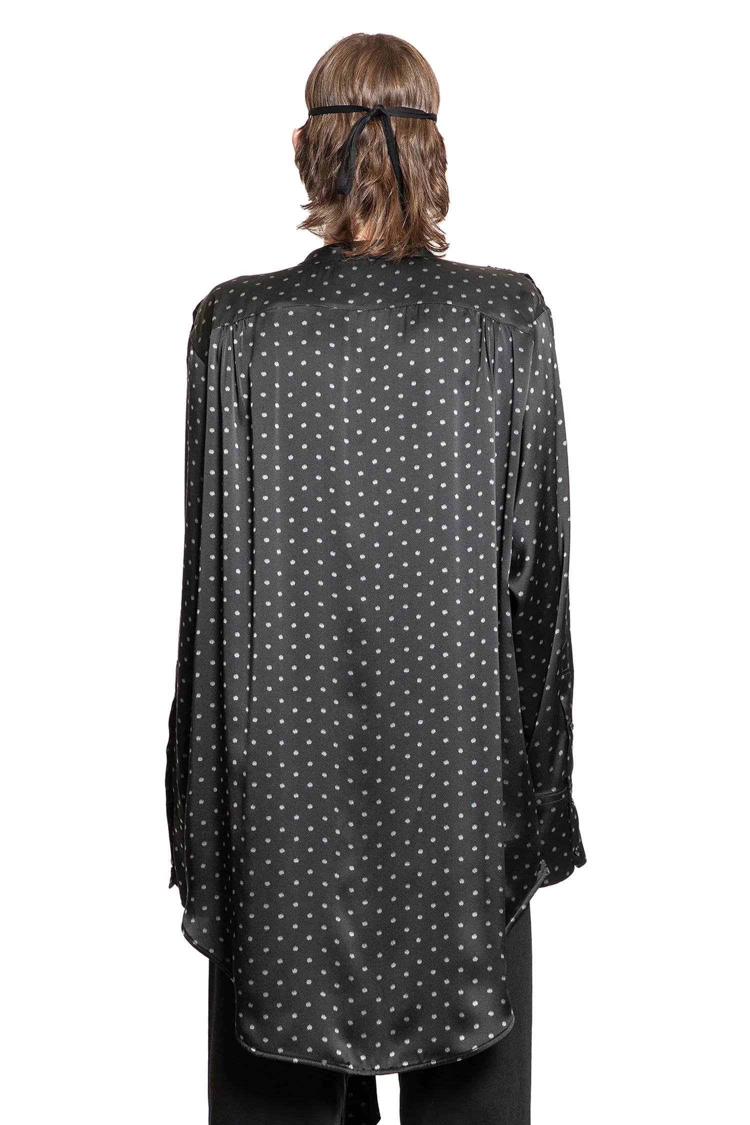 Solan Lavallière Neck-Tie Shirt - Antonioli.eu