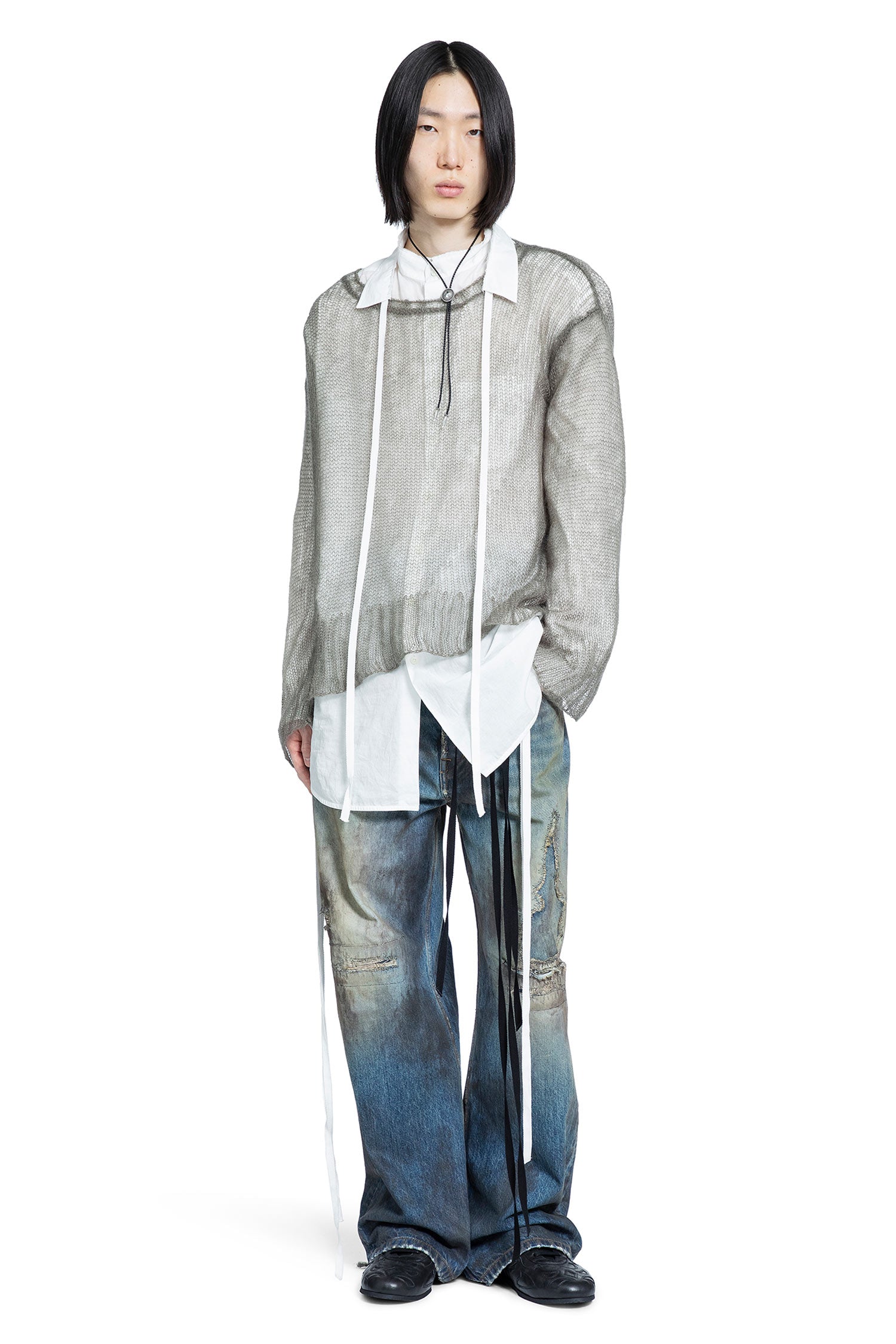 Kent High-Comfort Sweater in Fine Mohair Knit