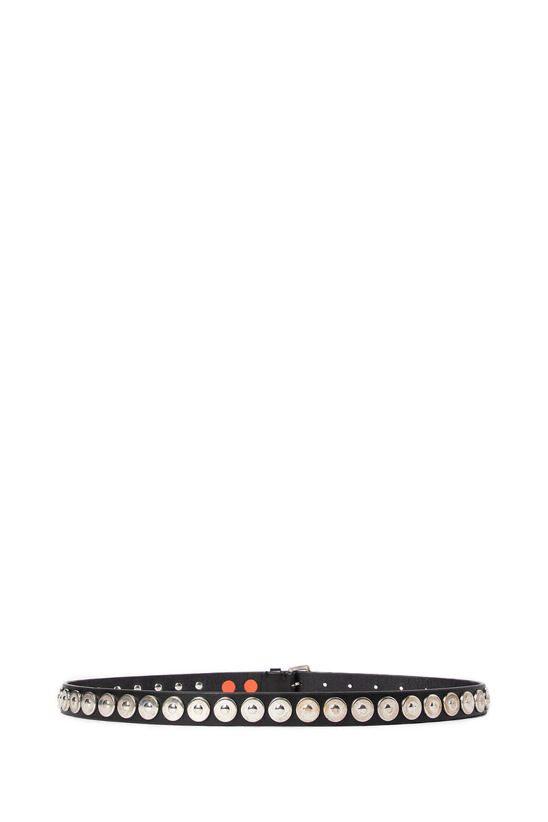 ANN DEMEULEMEESTER WOMAN BLACK BELTS - Antonioli.eu
