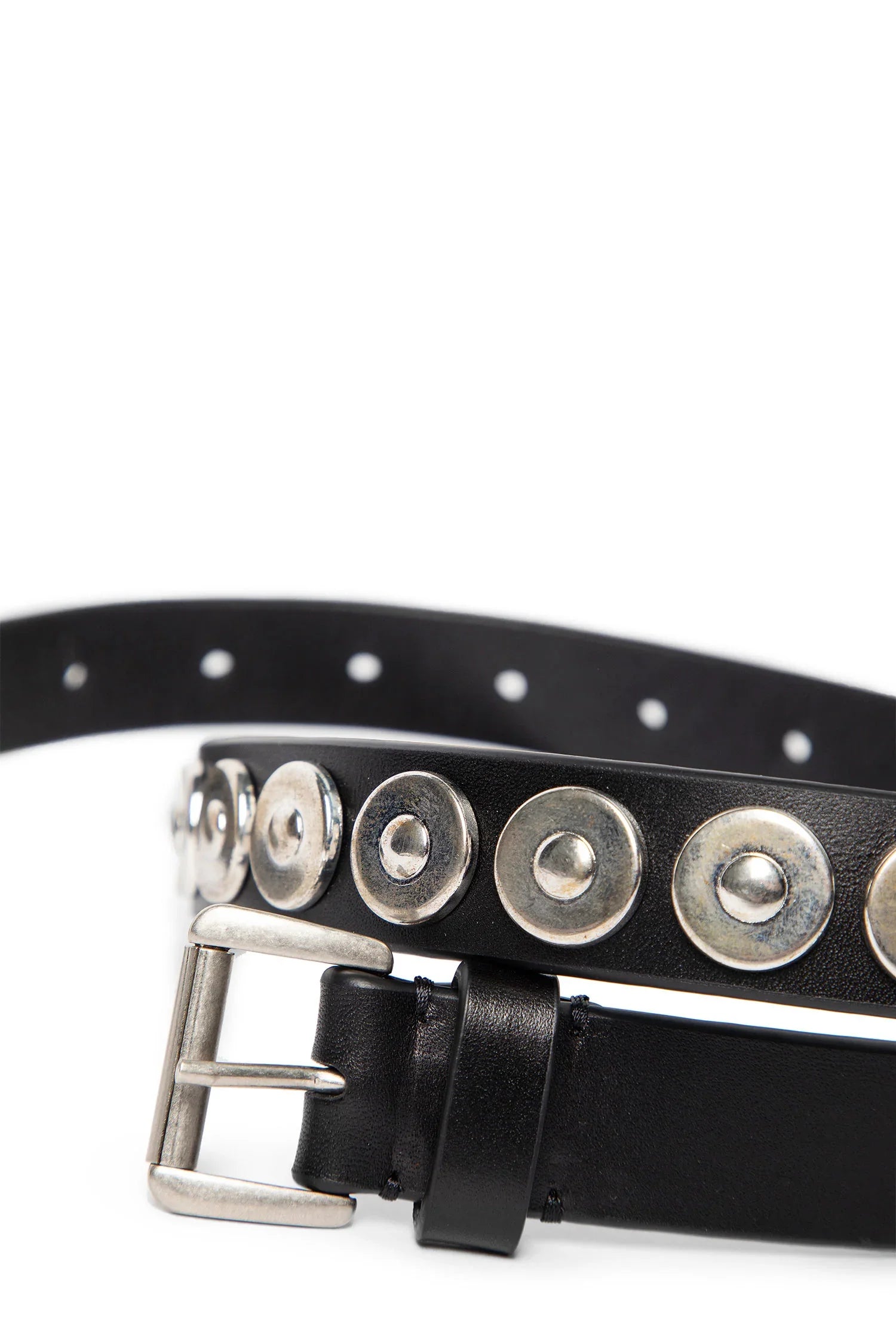 ANN DEMEULEMEESTER WOMAN BLACK BELTS - Antonioli.eu