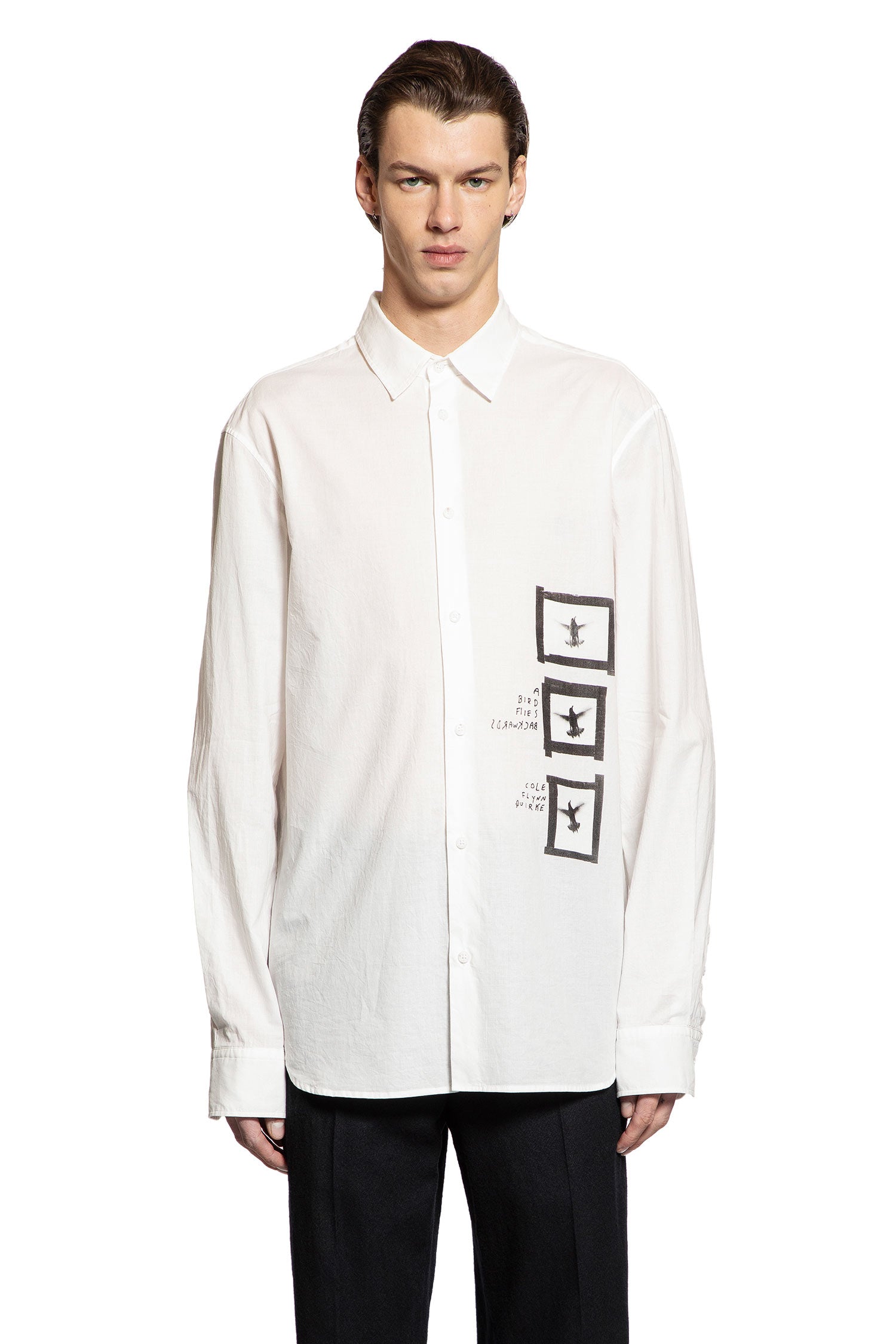 Andre ''Doves'' Shirt in Light Cotton - Antonioli.eu