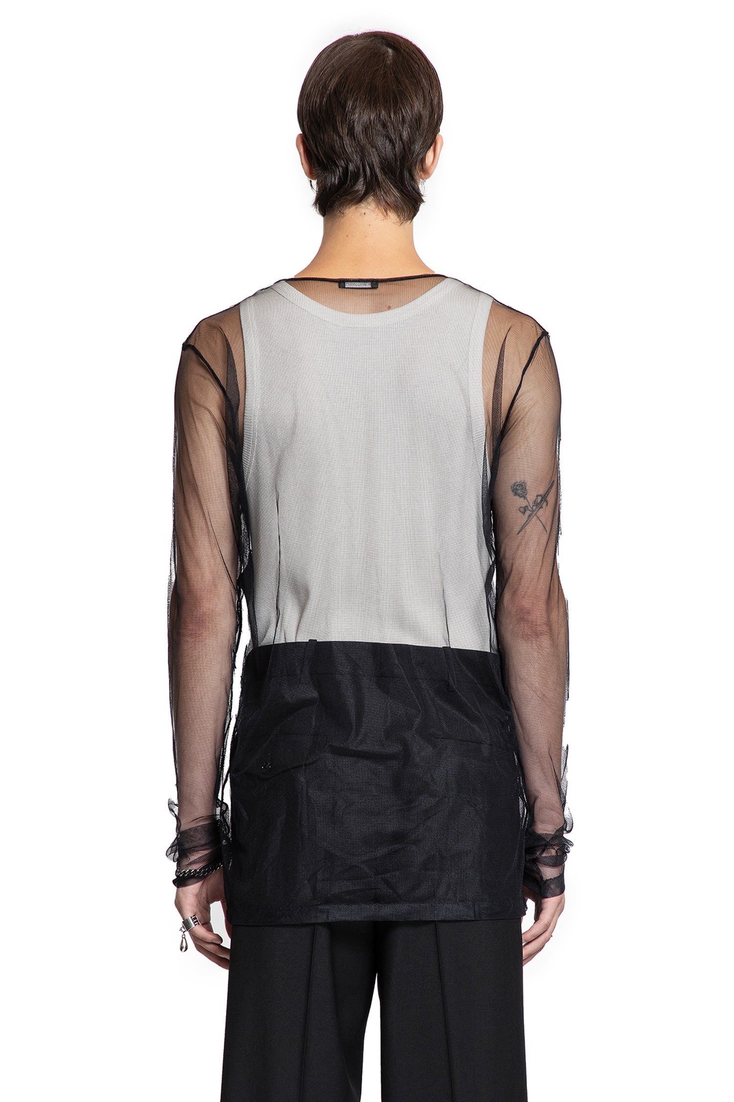 ''Angel Divine'' Long Sleeve T-Shirt in Tulle