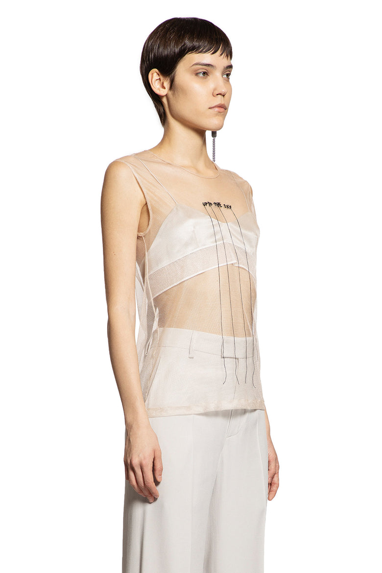 ''Up To The Sky'' Biba Sleeveles Top - Antonioli.eu