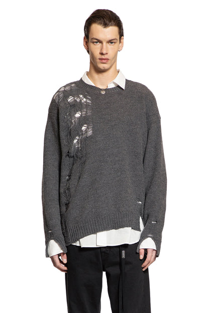 Waldon Destroyed Seed Stitch Sweater - Antonioli.eu