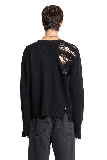 Waldon Destroyed Seed Stitch sweater - Antonioli.eu