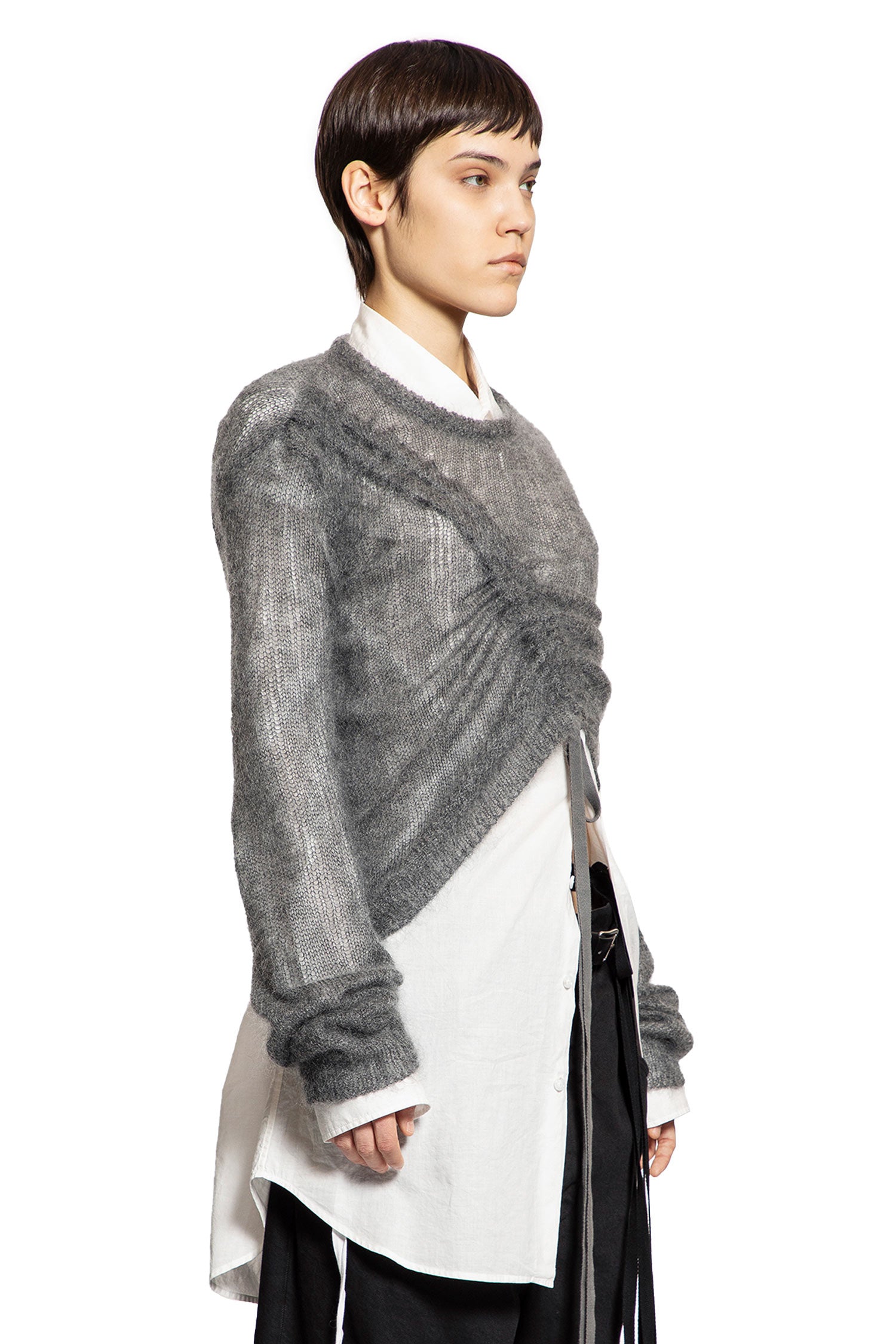 Zinaida Drawstring Sweater - Antonioli.eu