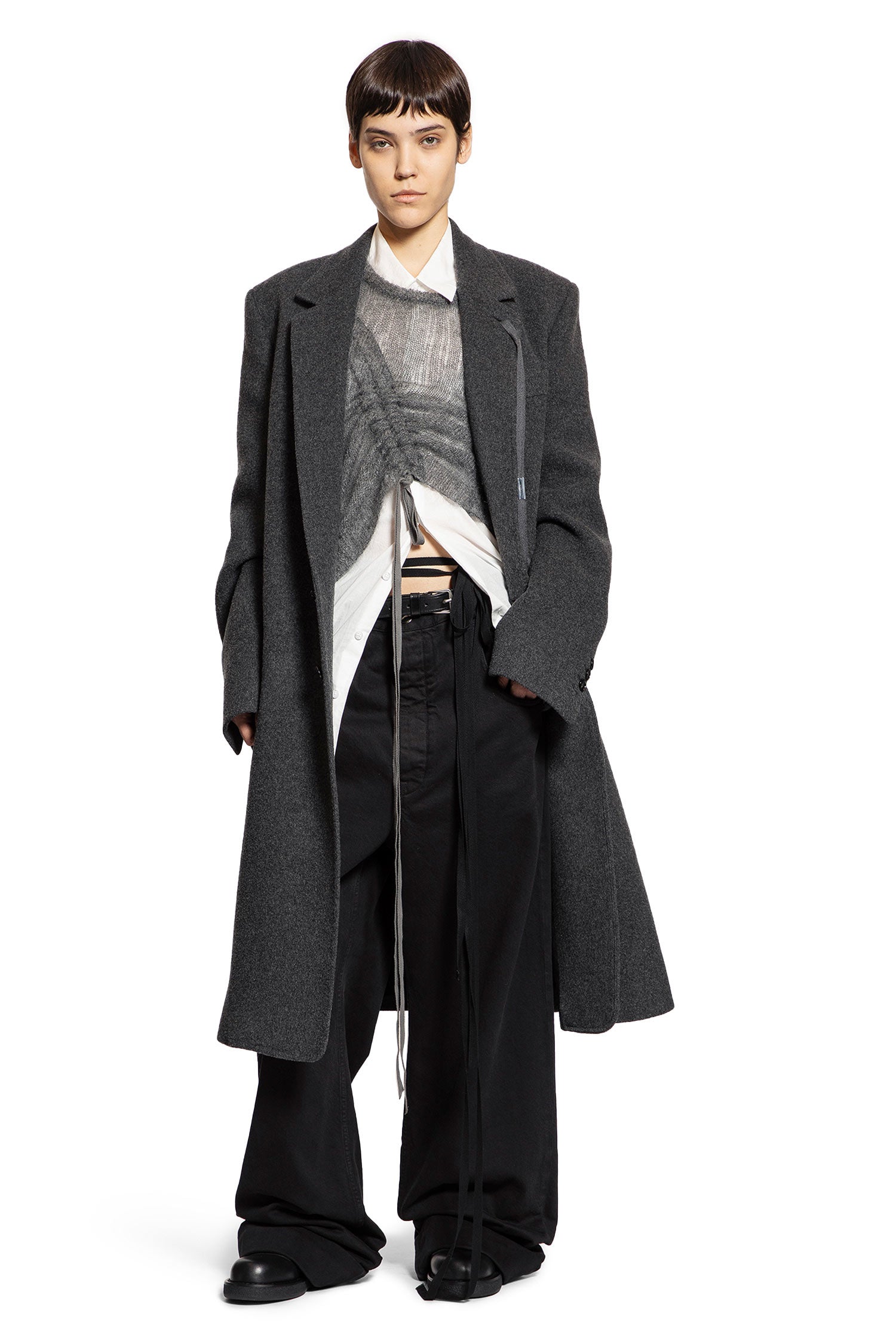 Zinaida Drawstring Sweater - Antonioli.eu