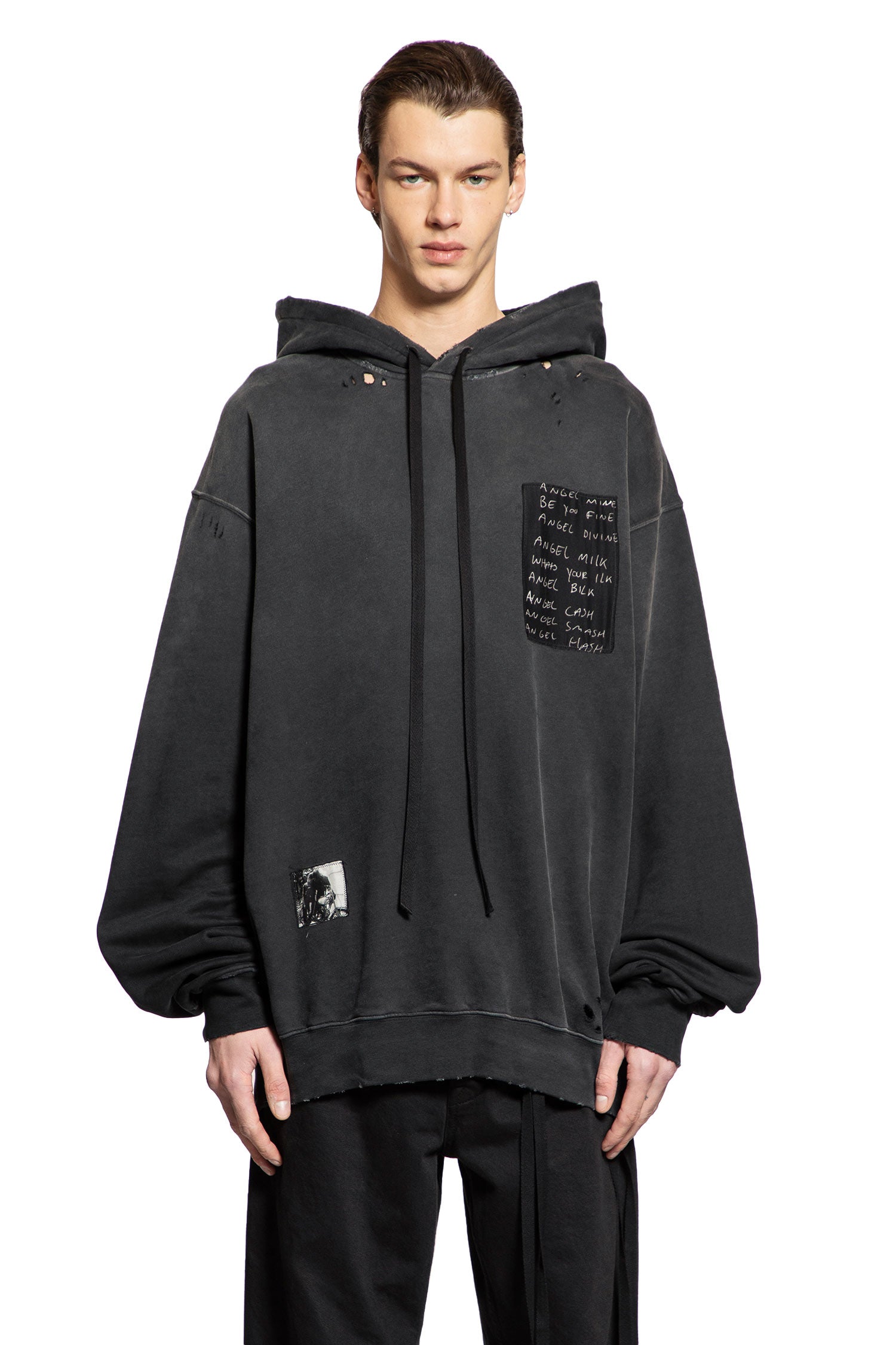 Ollie High-Comfort Hoodie With Printed Patches