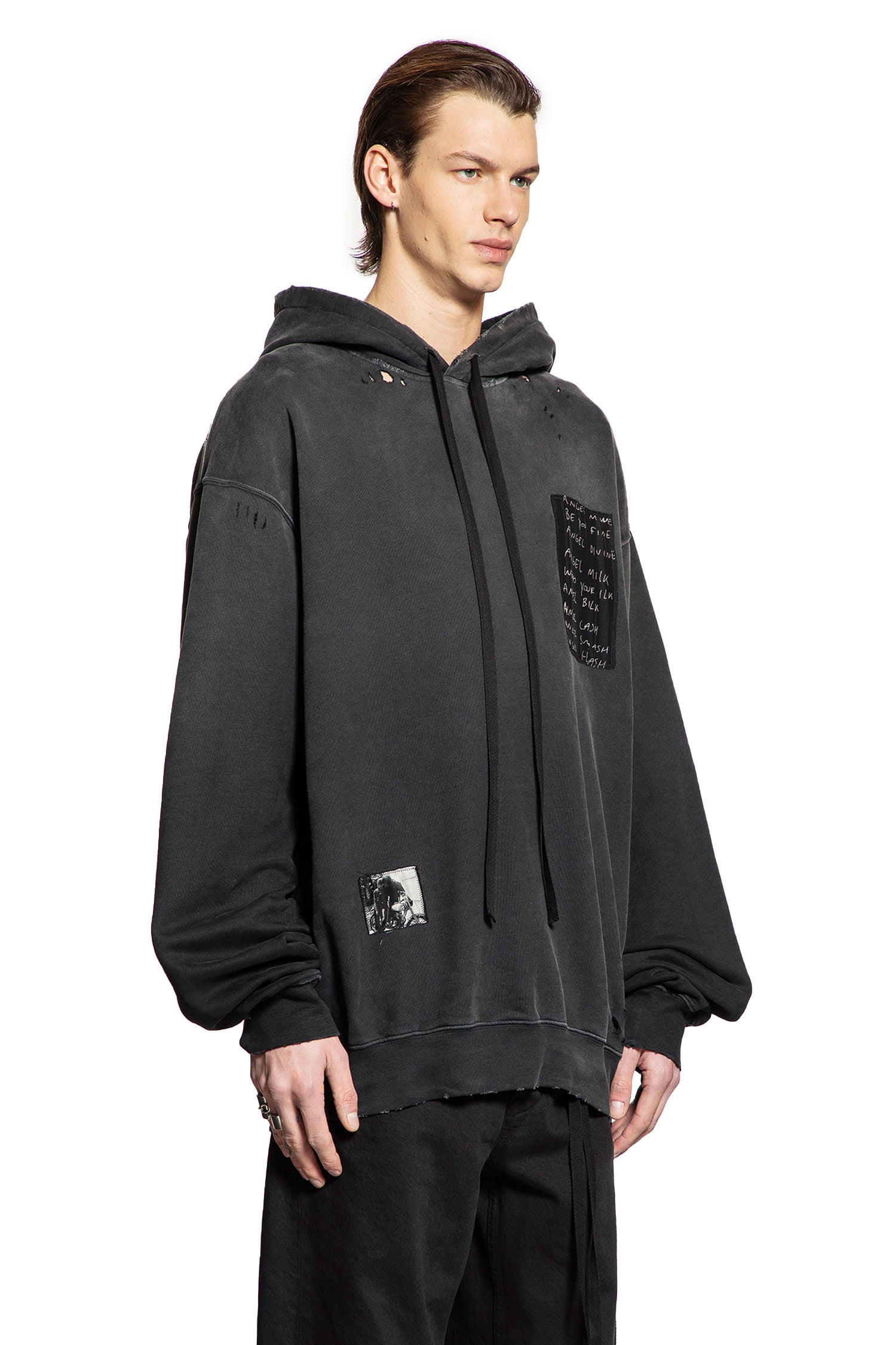 Ollie High-Comfort Hoodie With Printed Patches