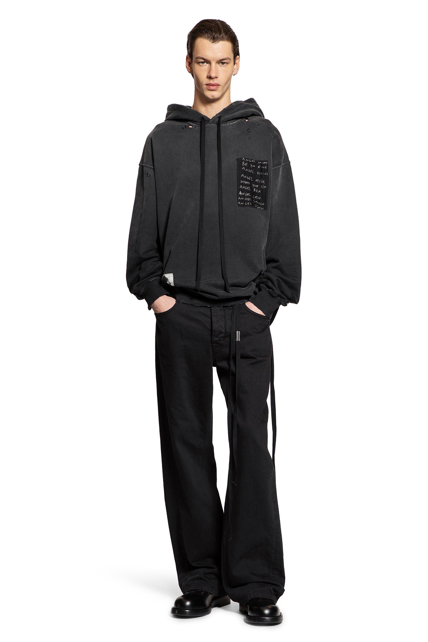Ollie High-Comfort Hoodie With Printed Patches