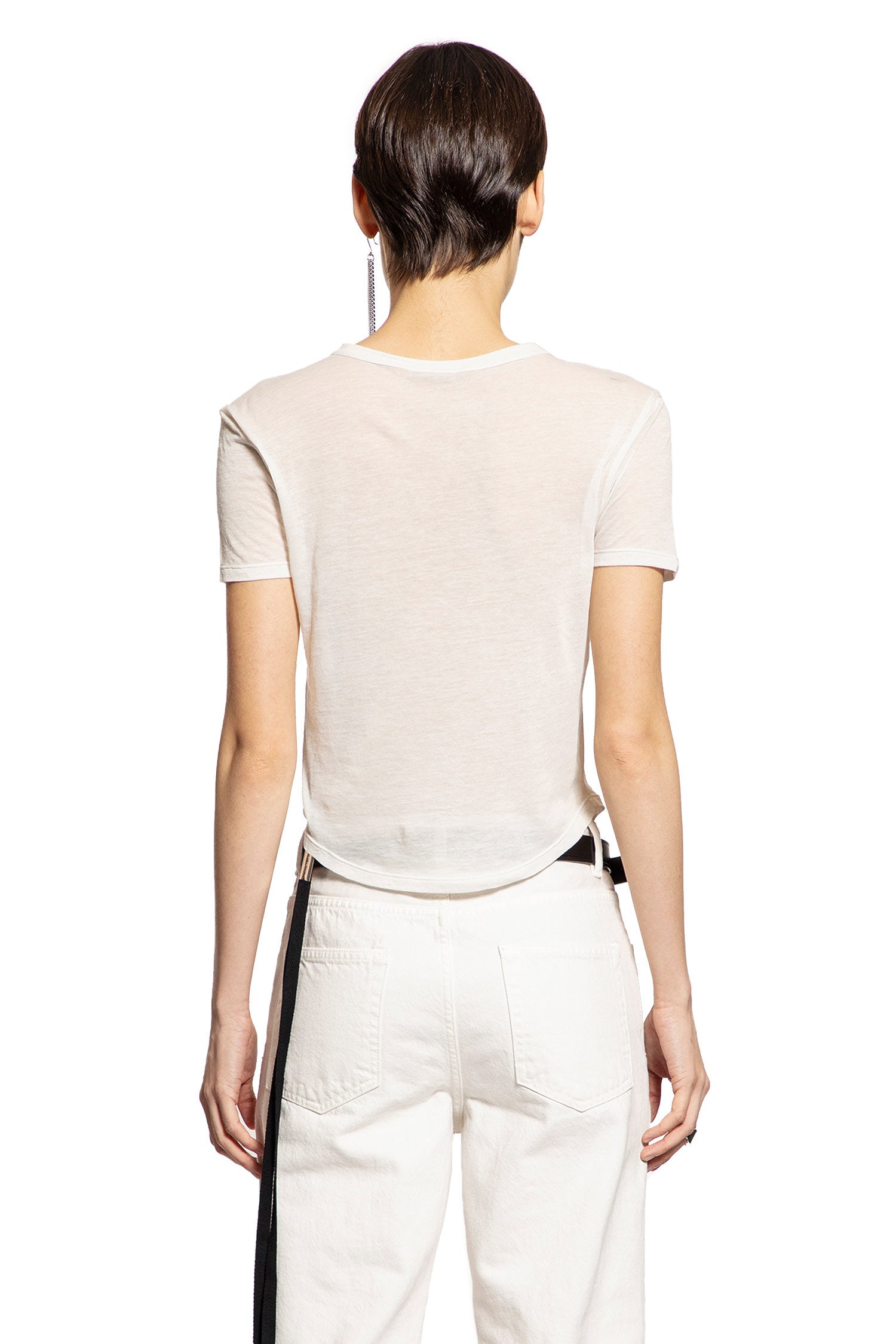 Floor ''Bikers Kiss'' Micro T-Shirt - Antonioli.eu