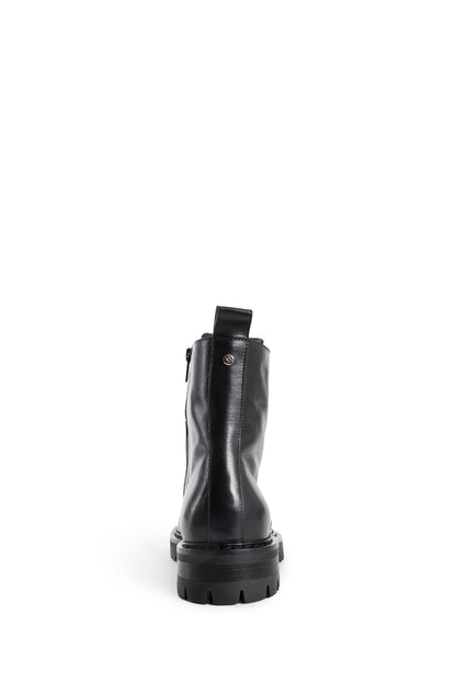 Skagi Ankle Boots in Grained Shiny Calfskin - Antonioli.eu