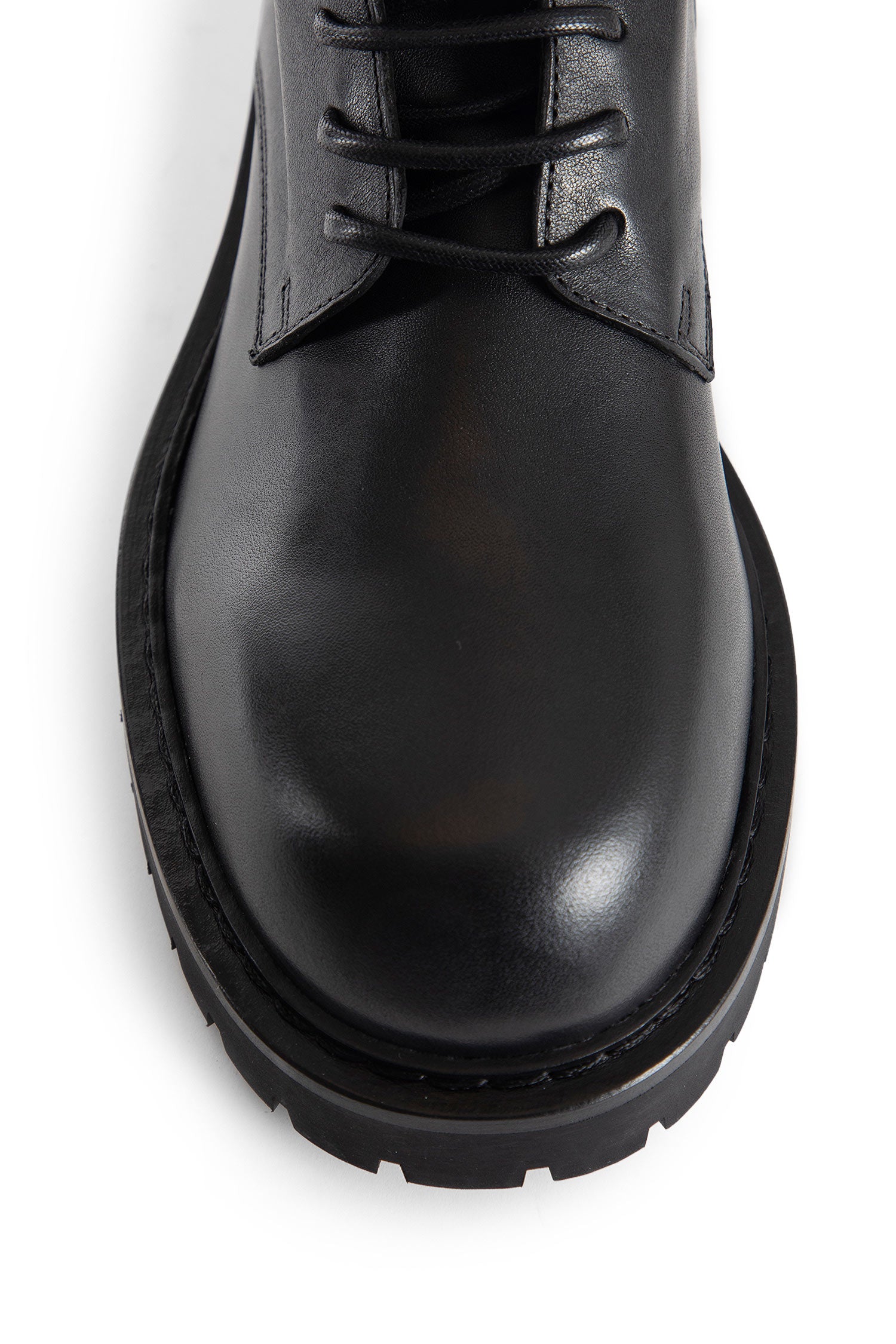 Skagi Ankle Boots in Grained Shiny Calfskin - Antonioli.eu