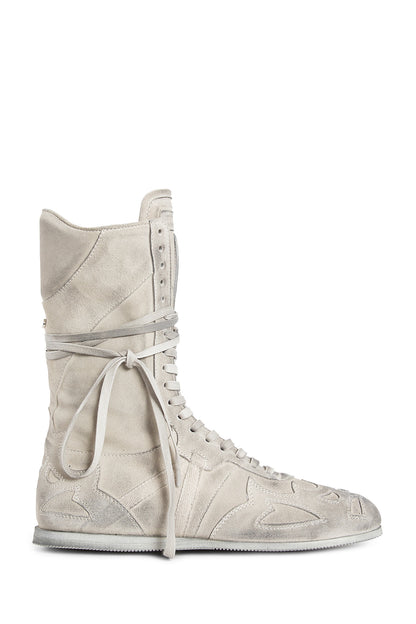 Palne High-Top Boxing Sneakers in Suede - Antonioli.eu