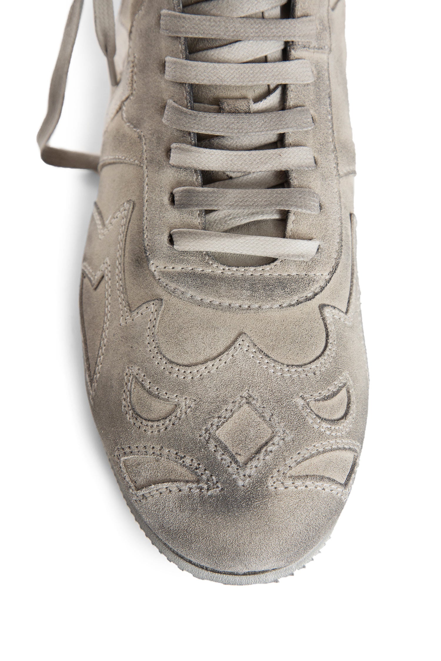 Palne High-Top Boxing Sneakers in Suede - Antonioli.eu