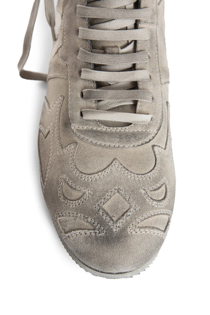 Palne High-Top Boxing Sneakers in Suede - Antonioli.eu
