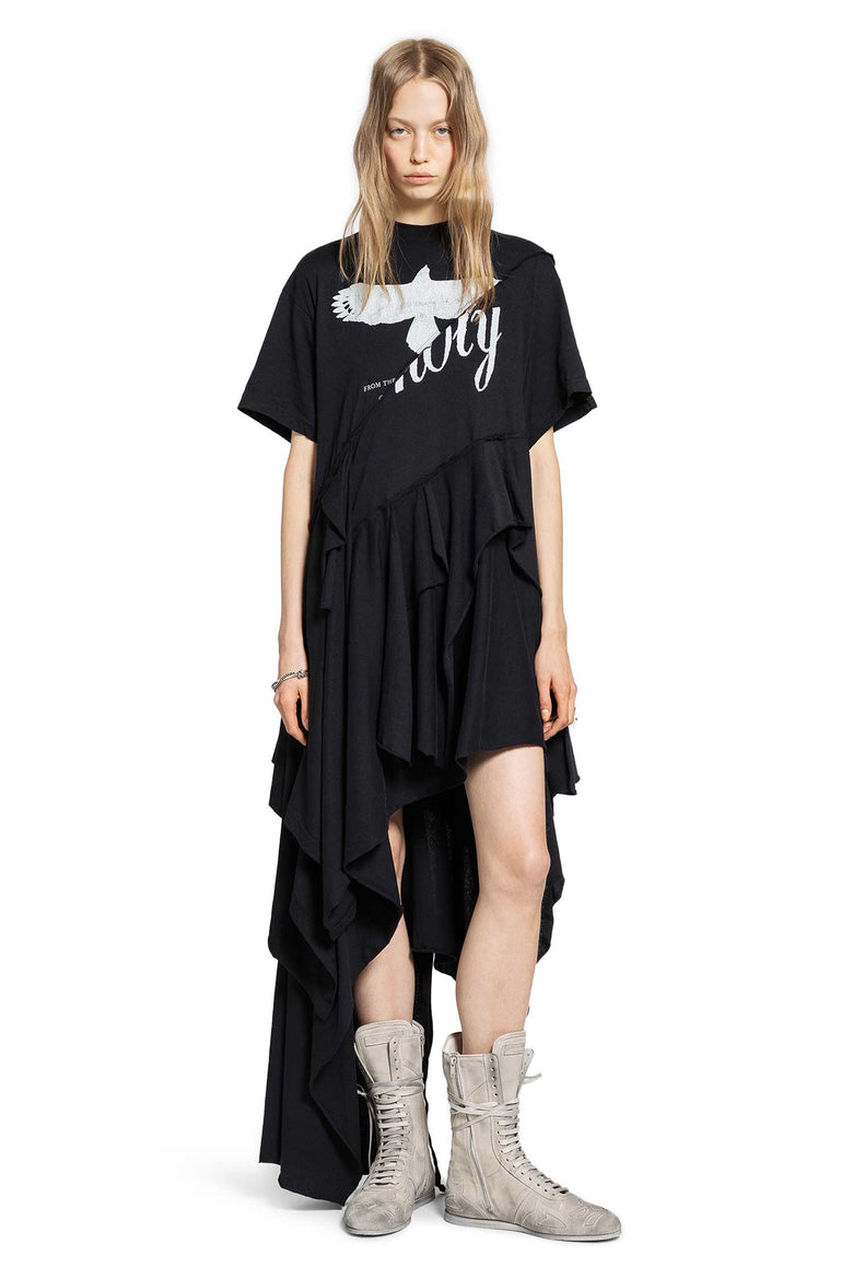 Guusta Long High Comfort Deconstructed Dress