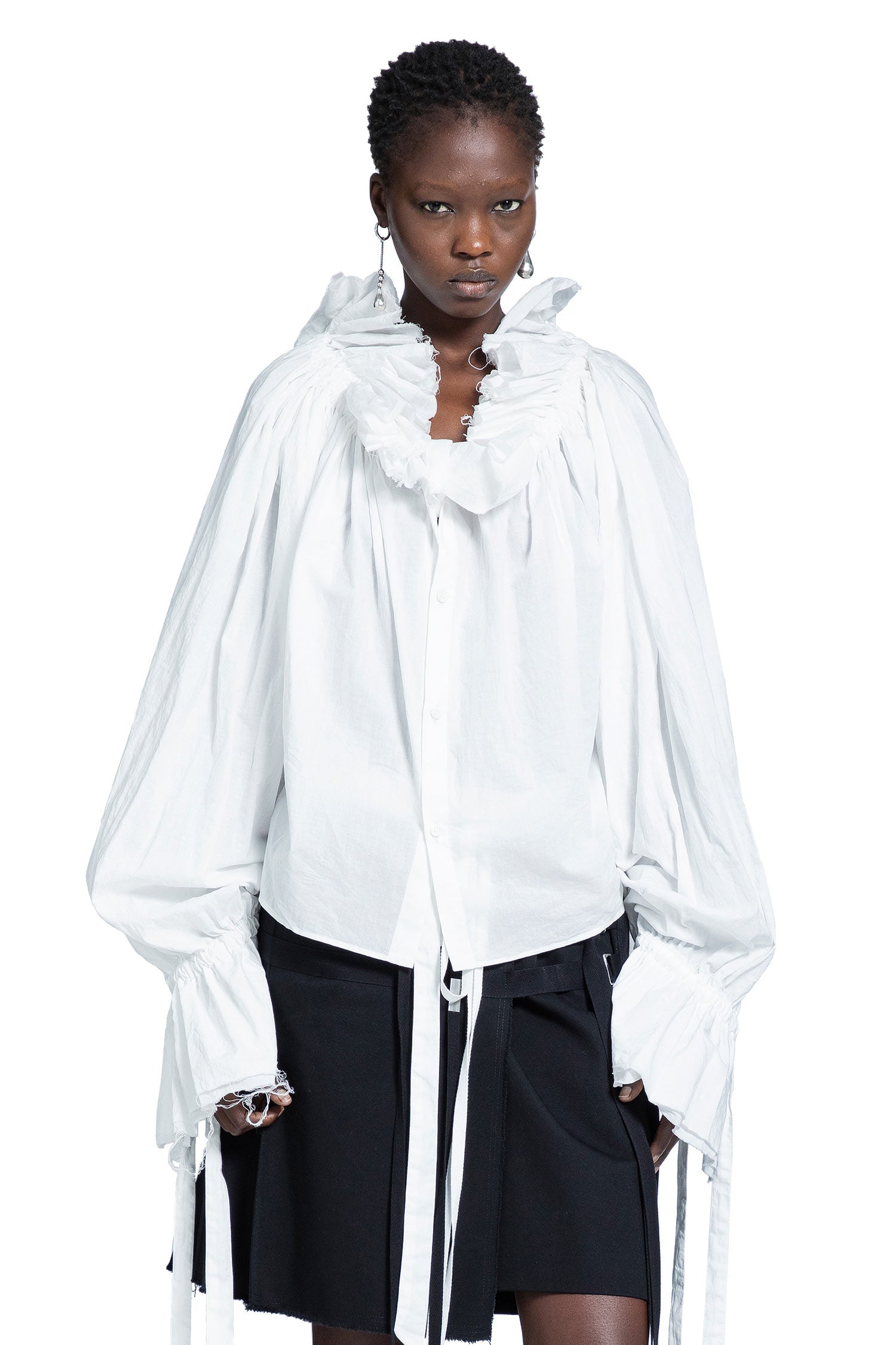 Stee Ruffled Drawstring Top