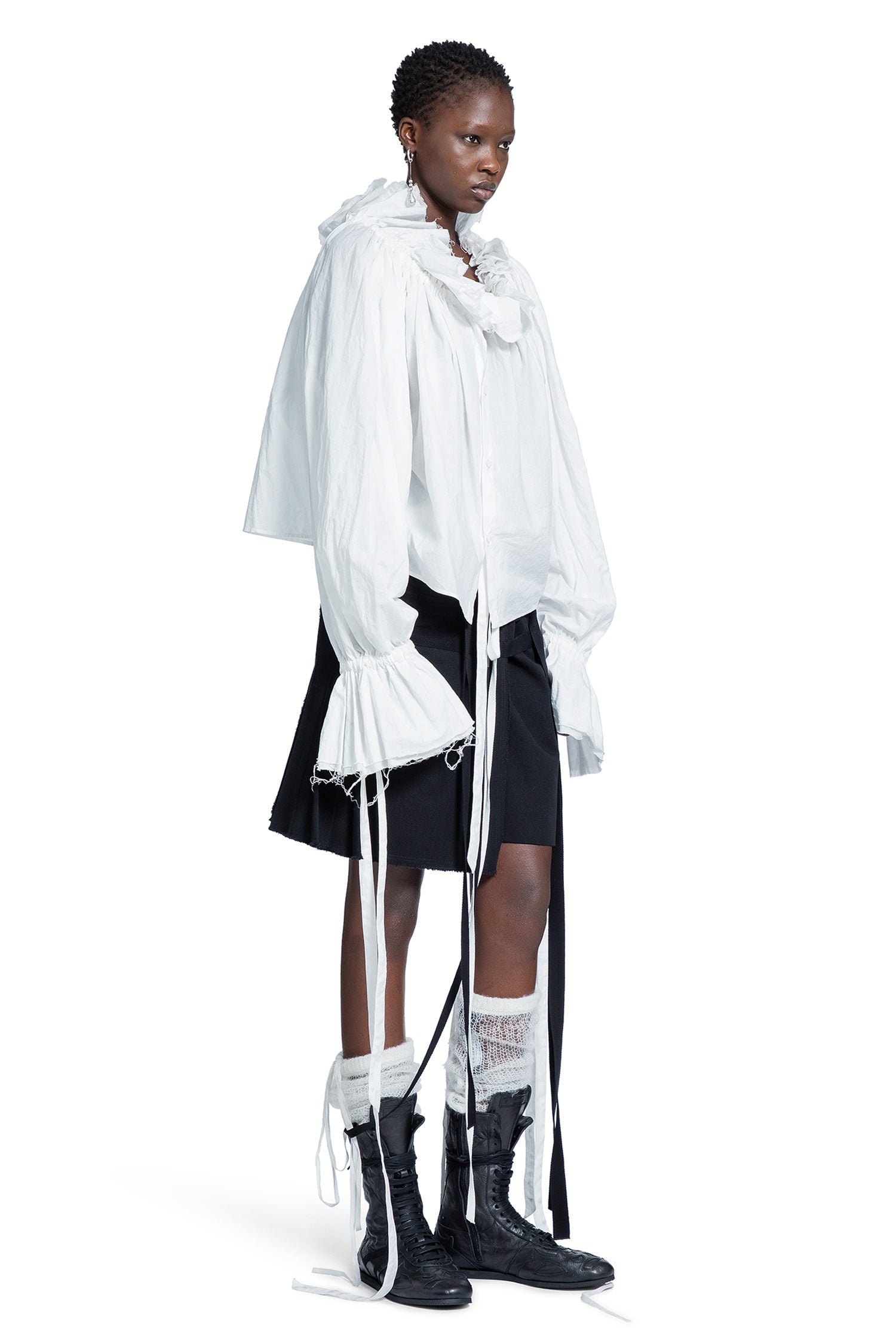 Stee Ruffled Drawstring Top
