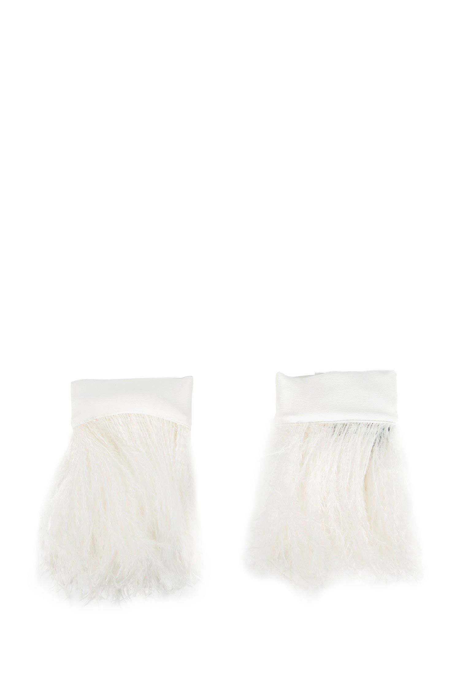 Vaya Cuffs with Frisè Feathers