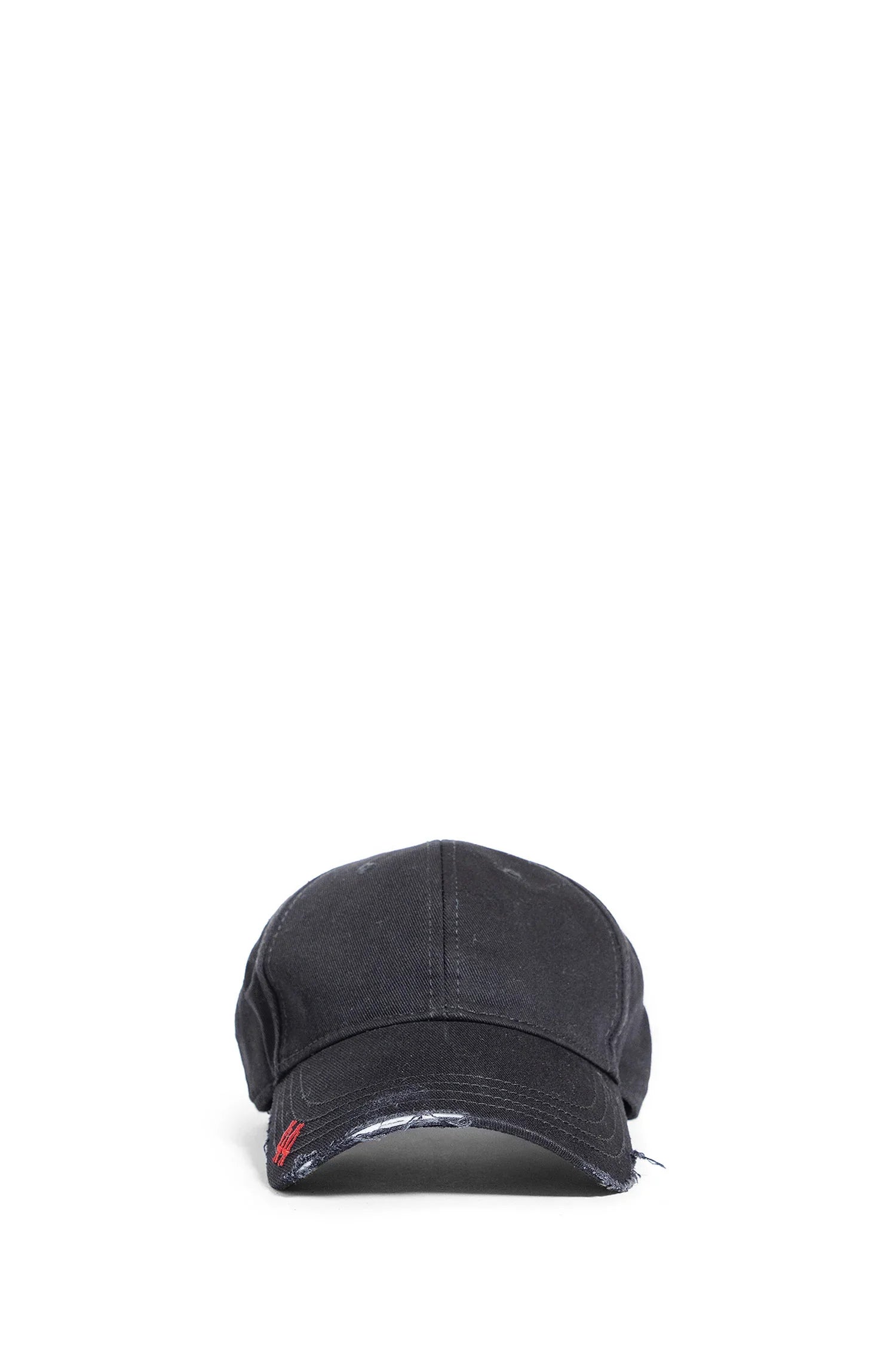 Distressed Cotton Gabardine 44 Cap - Antonioli.eu
