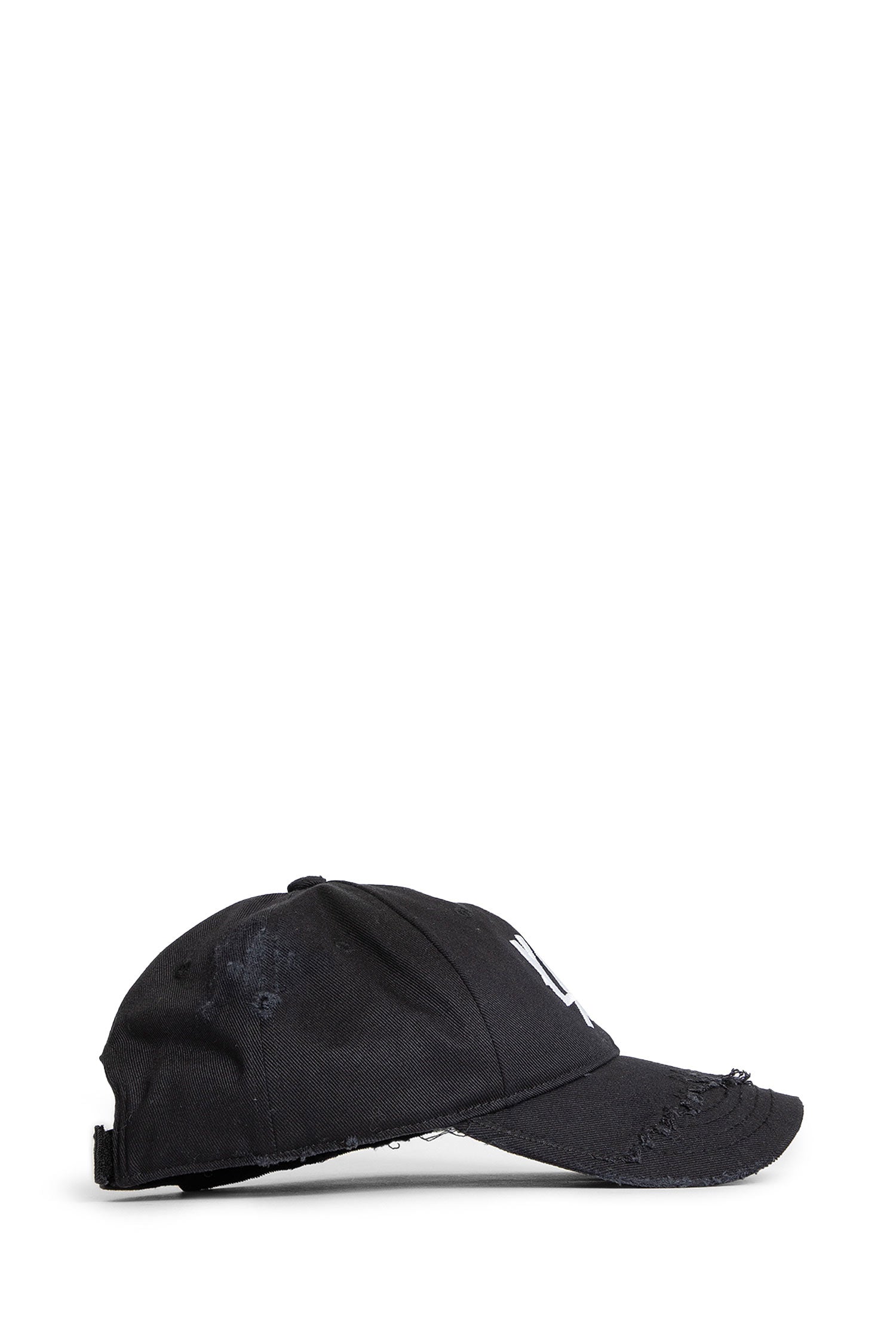 44 Distressed Cotton Gabardine Cap