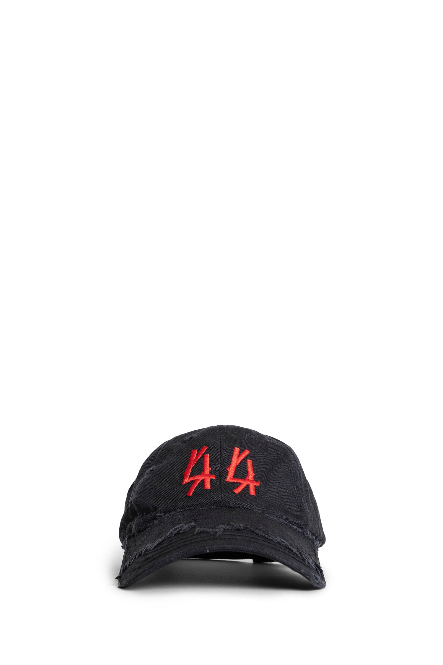 44 Distressed Cotton Gabardine Cap