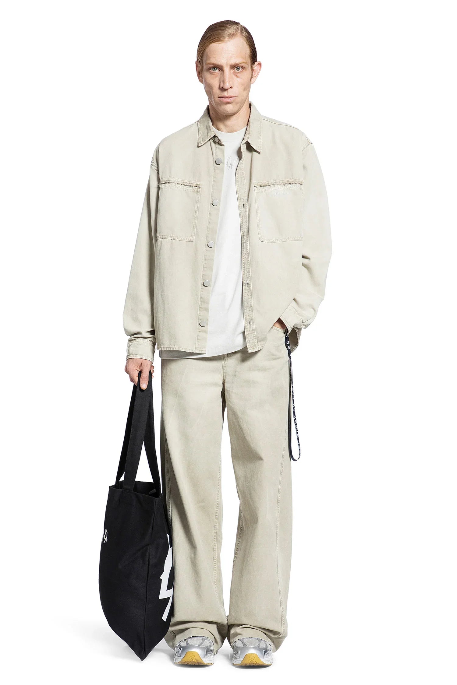 Canvas Pocket Overshirt - Antonioli.eu