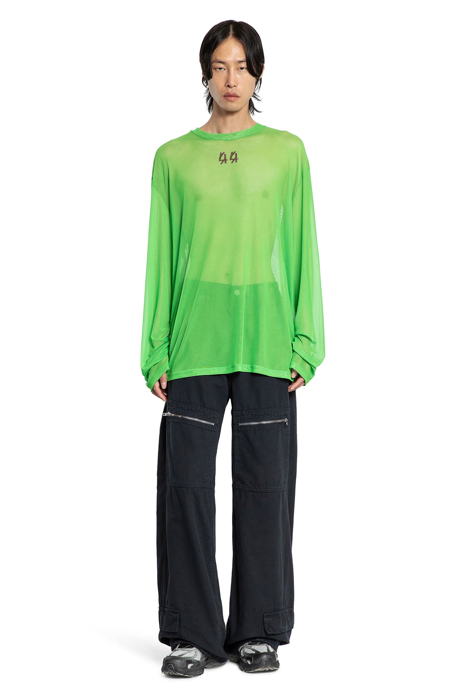 44 Long Sleeve Mesh T-Shirt - Antonioli.eu