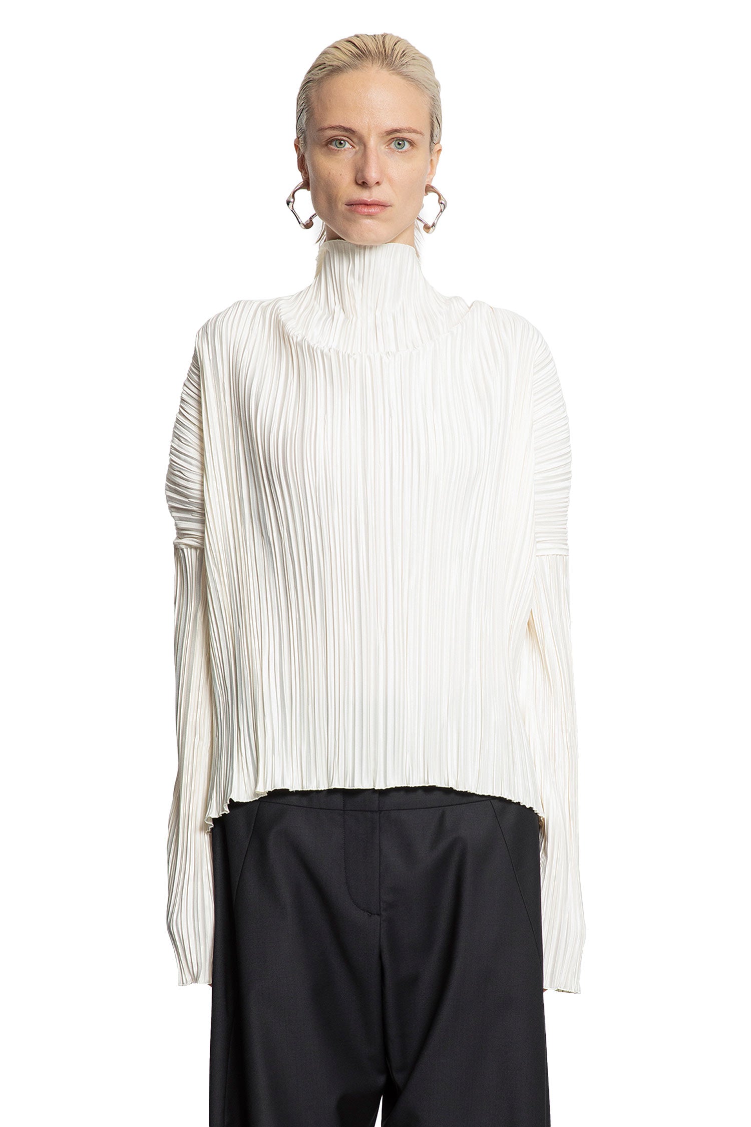 Pleated Blouse