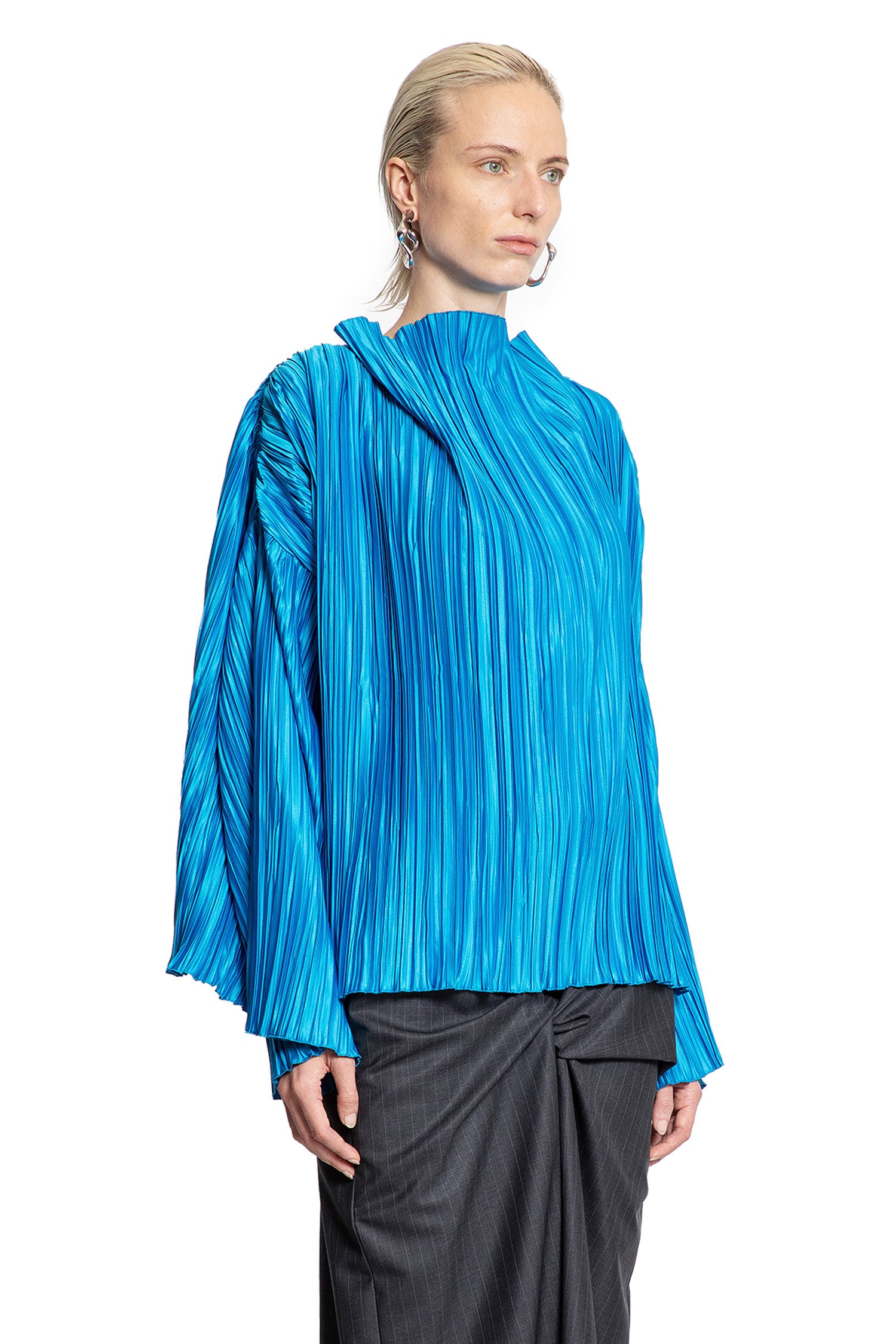 Pleated Blouse - Antonioli.eu