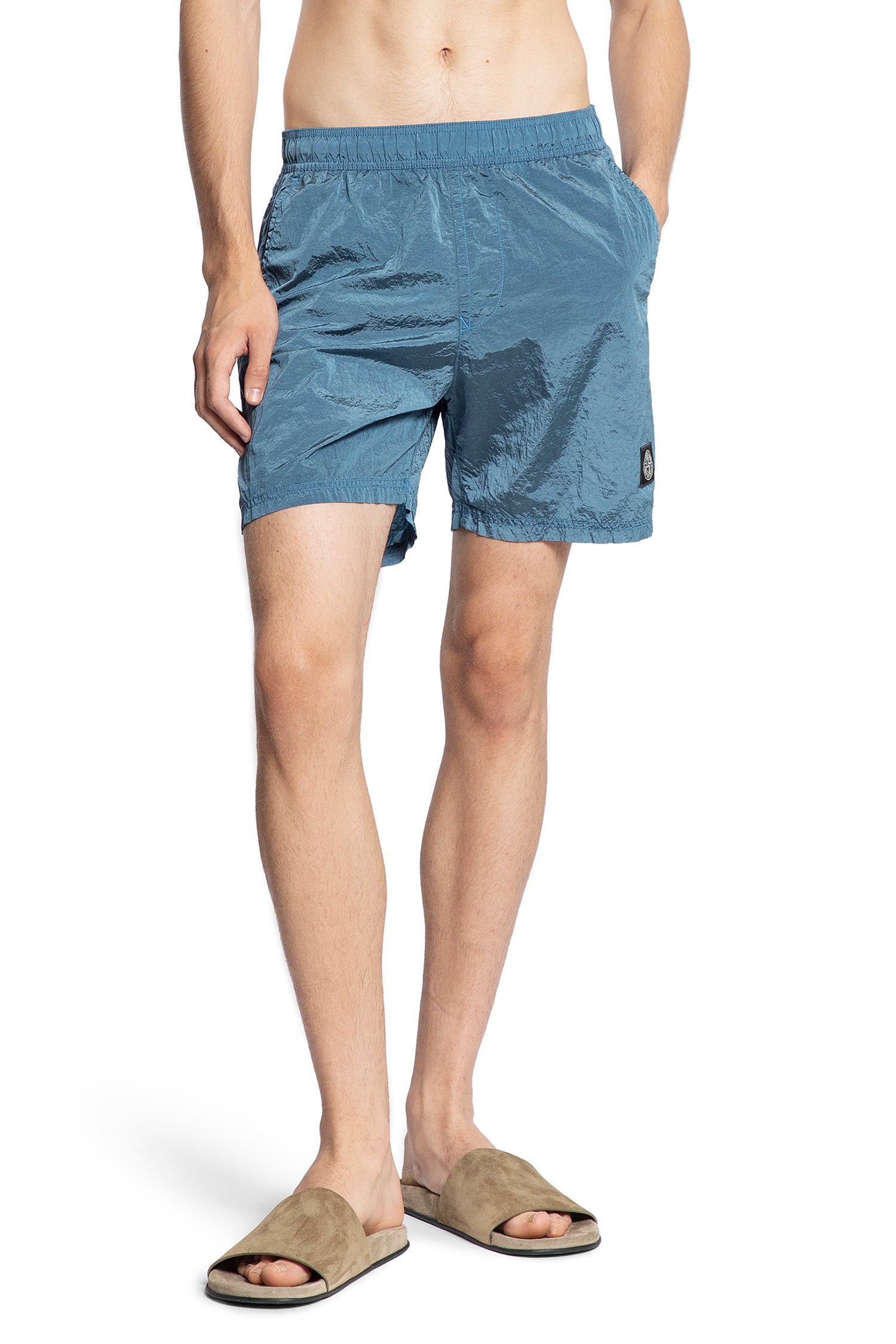 B100004 Nylon Metal Swim Shorts - Antonioli.eu