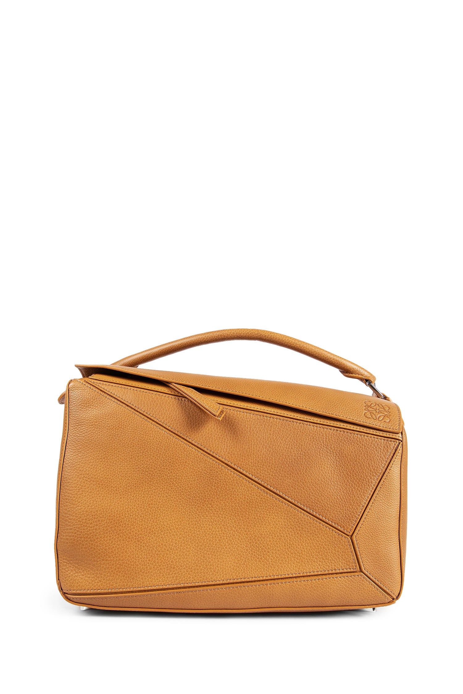 Large Puzzle bag in Supple Grained Calfskin