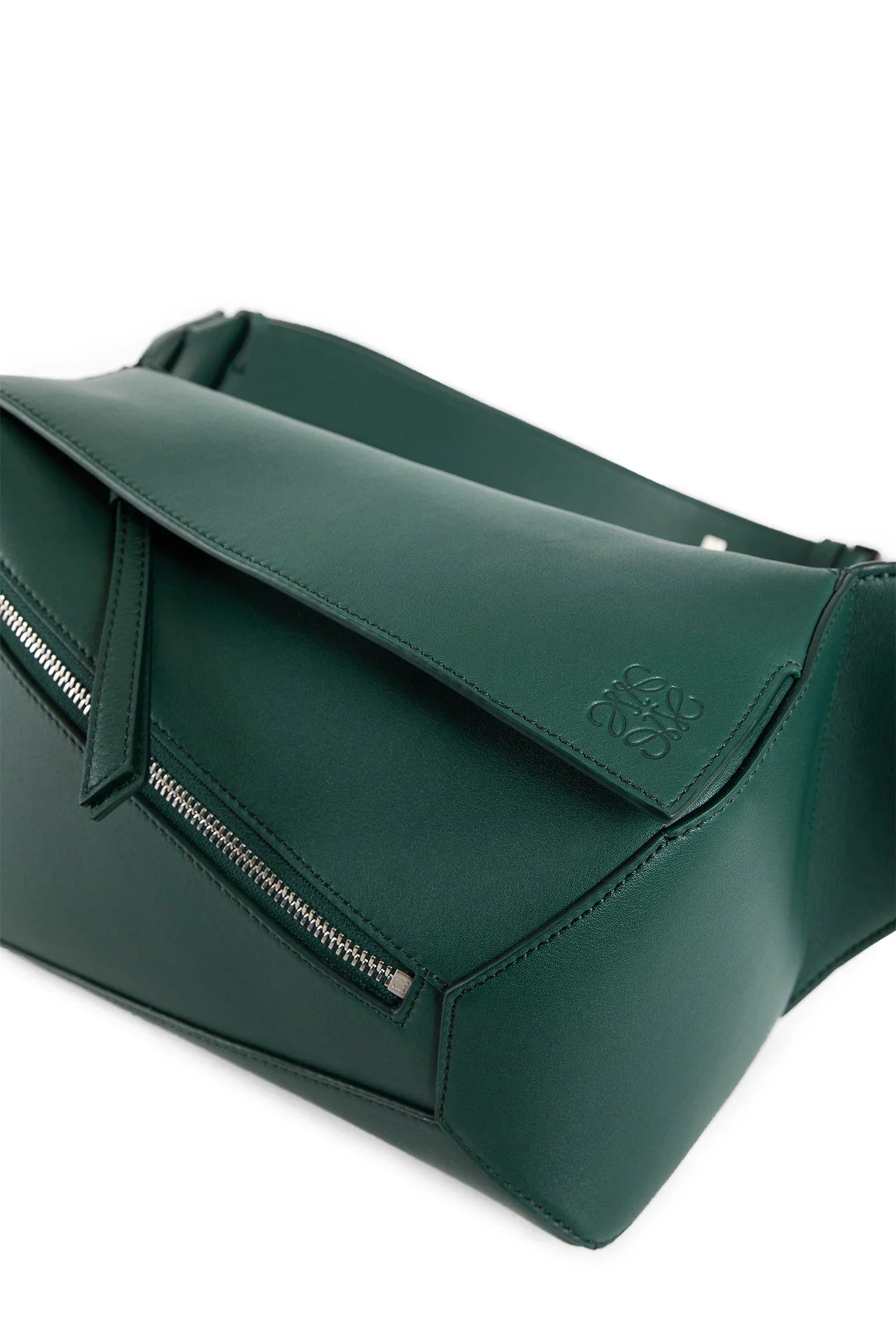 Small Puzzle bumbag in classic calfskin - Antonioli.eu