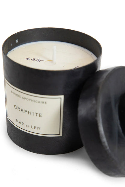 Bougie D'Apothicaire Graphite Candle - Antonioli.eu