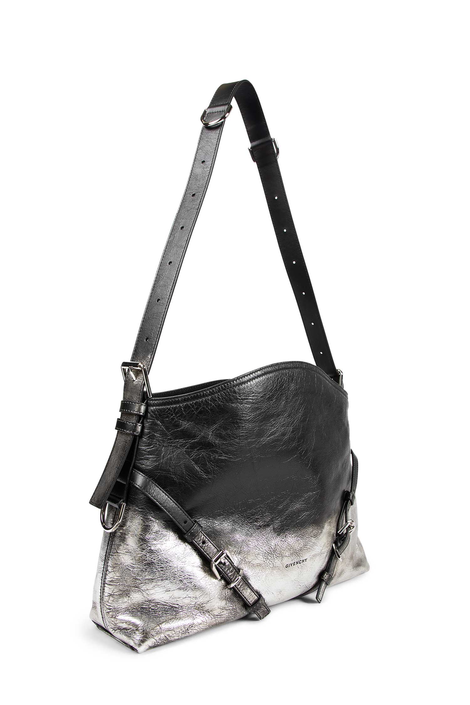 GIVENCHY WOMAN SILVER SHOULDER BAGS