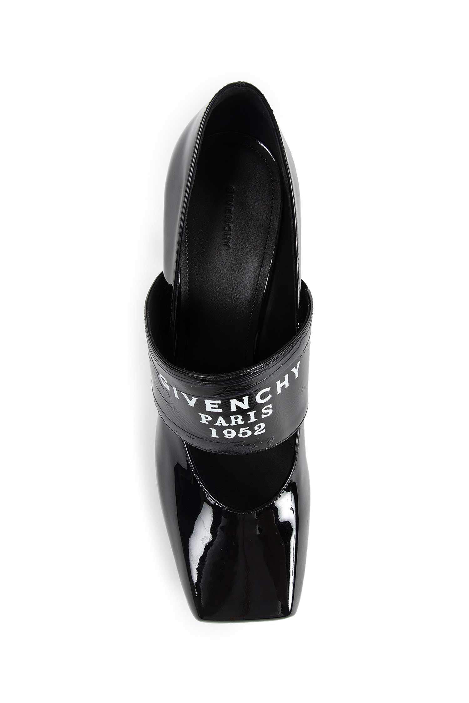 Sliced Square Tape Pumps - Antonioli.eu