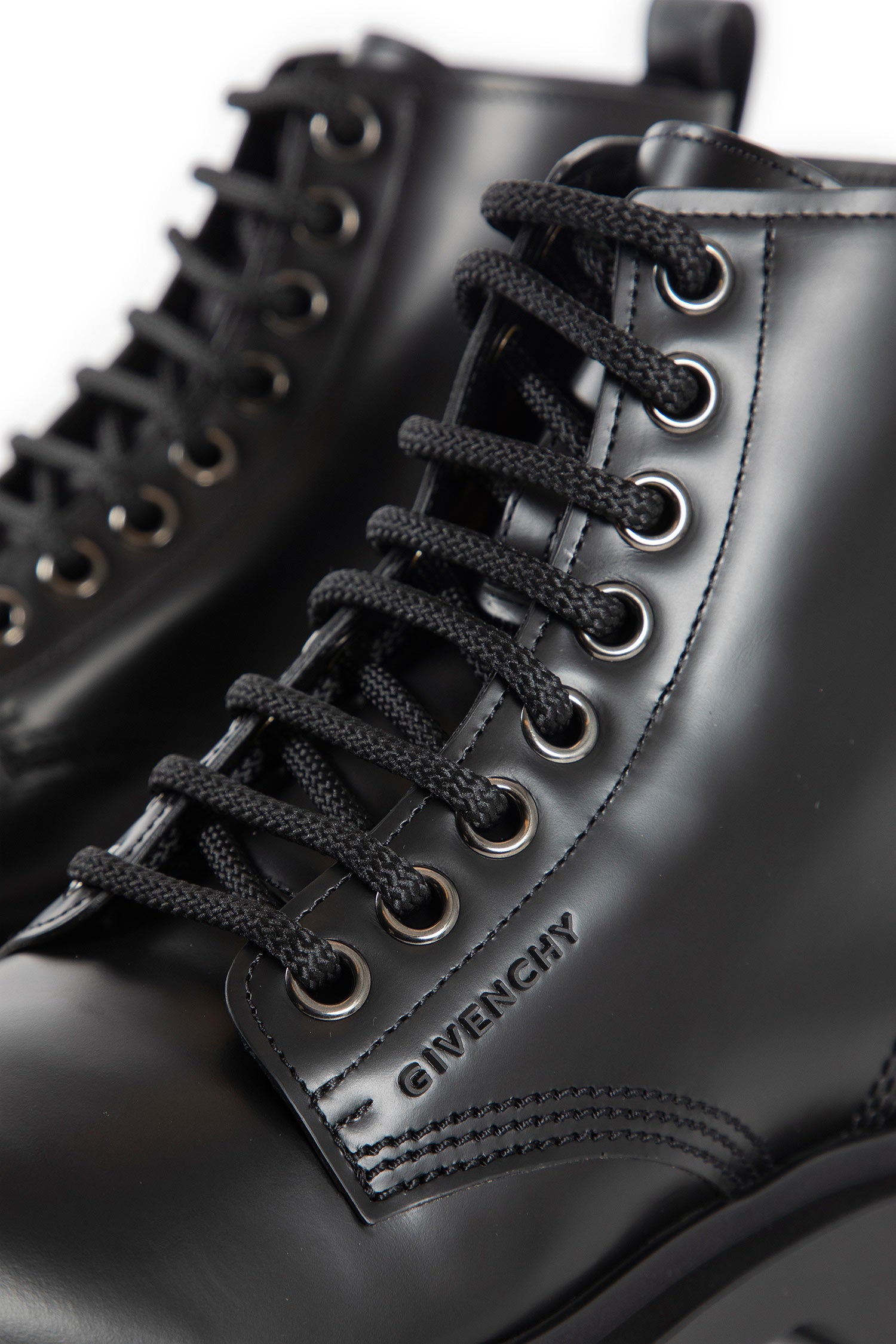 Combat Boots in Leather - Antonioli.eu