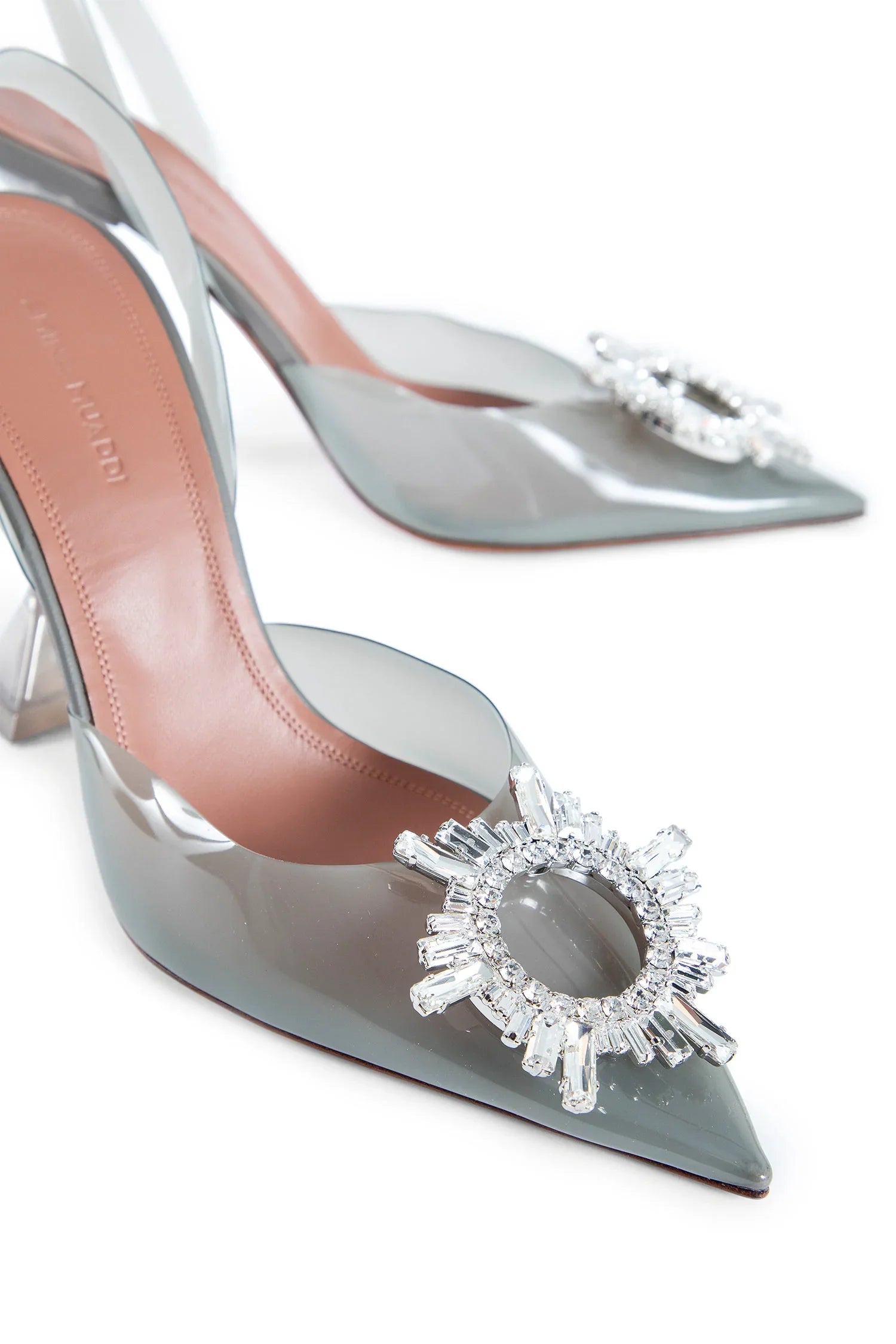 AMINA MUADDI WOMAN COLORLESS PUMPS - Antonioli.eu