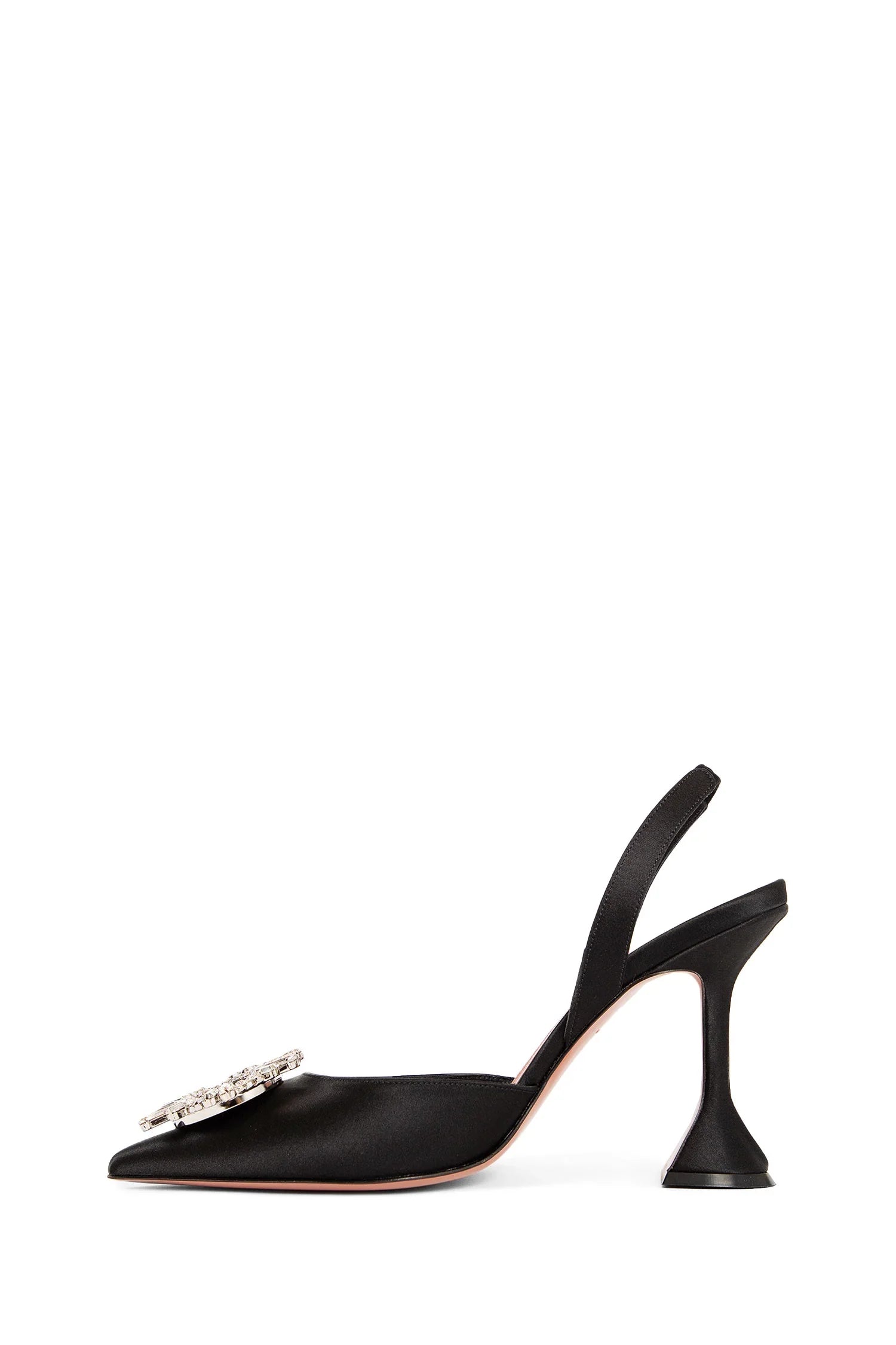 Begum Slingback Satin 95 Pumps - Antonioli.eu