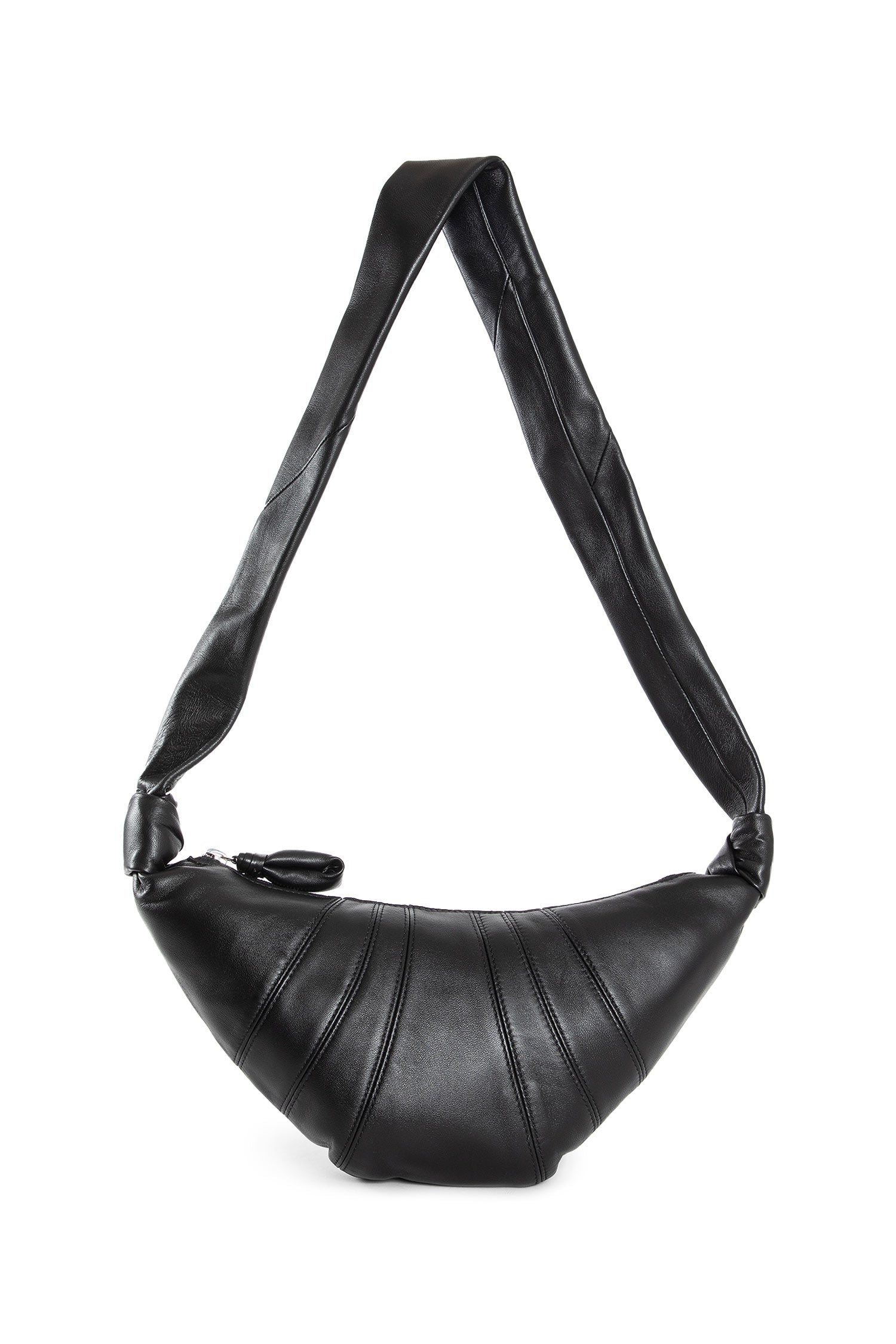 Small Croissant Bag In Leather